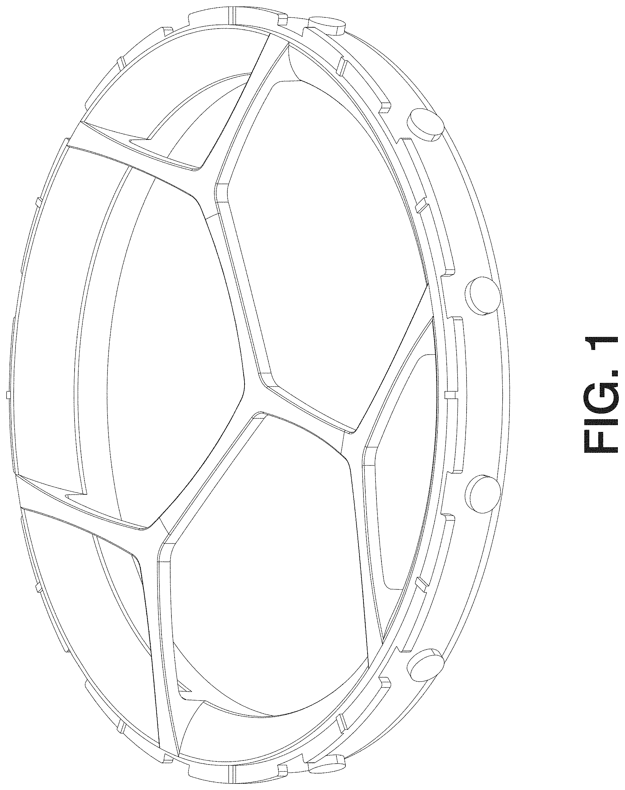 Patent USD1000422 Figure 1 – Loudspeaker grille