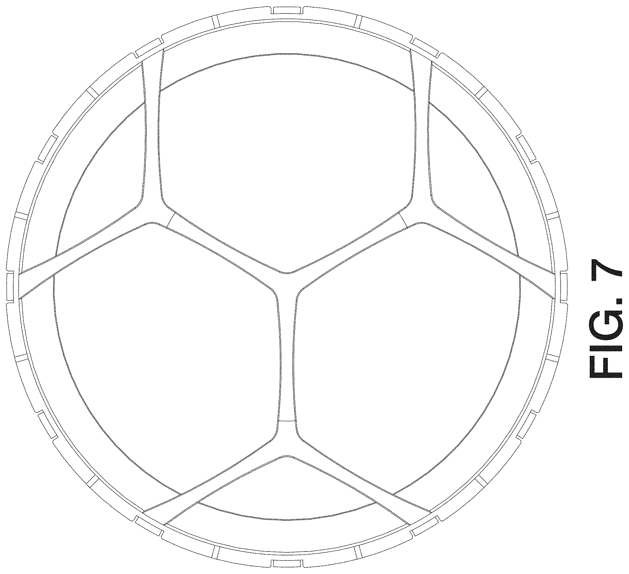 Patent USD1000422 Figure 7 – Loudspeaker grille
