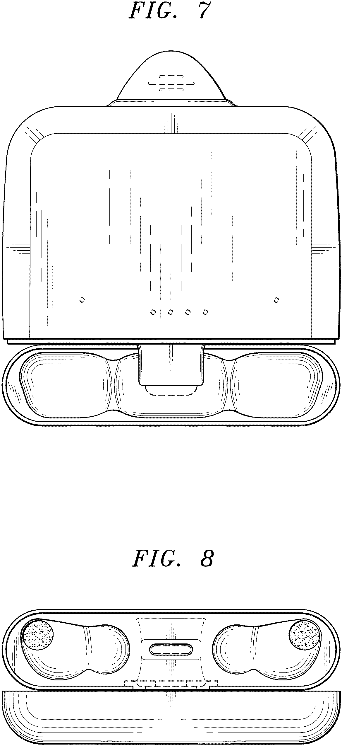 Patent USD1000423 Figure 3 – Electronic device