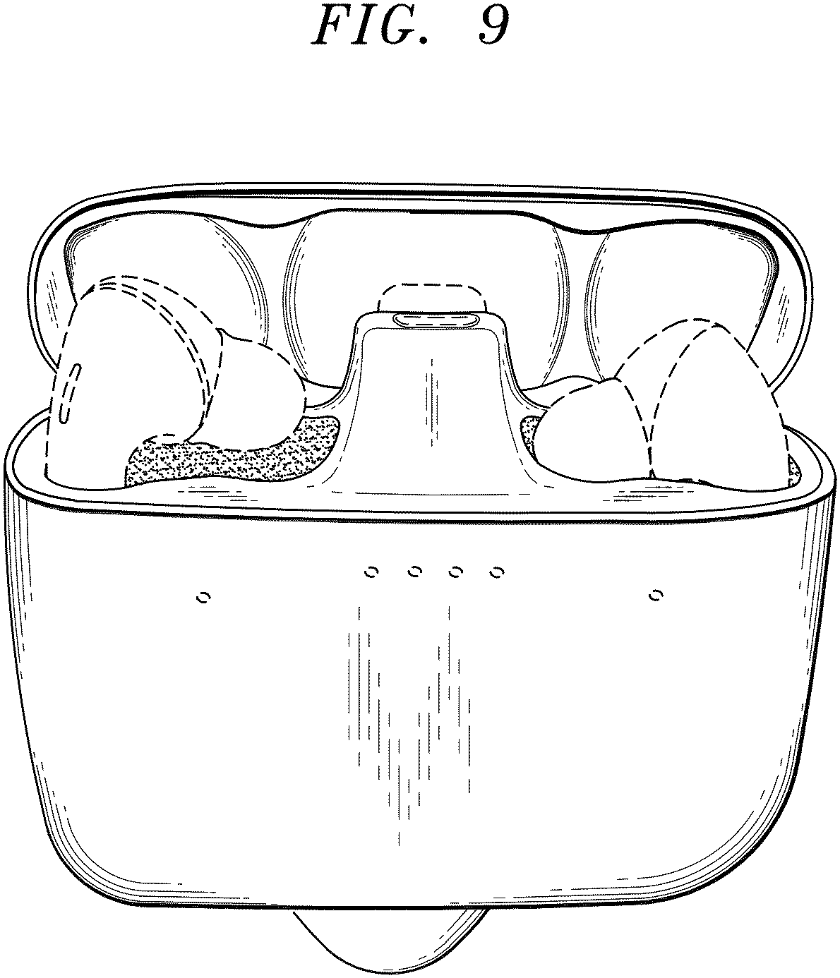 Patent USD1000423 Figure 4 – Electronic device