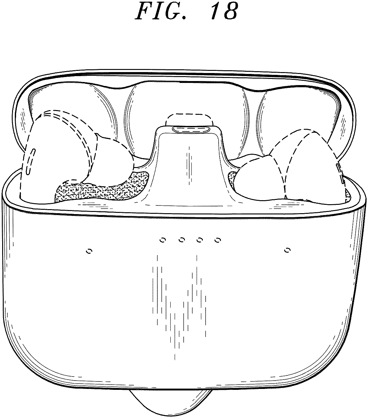 Patent USD1000423 Figure 8 – Electronic device