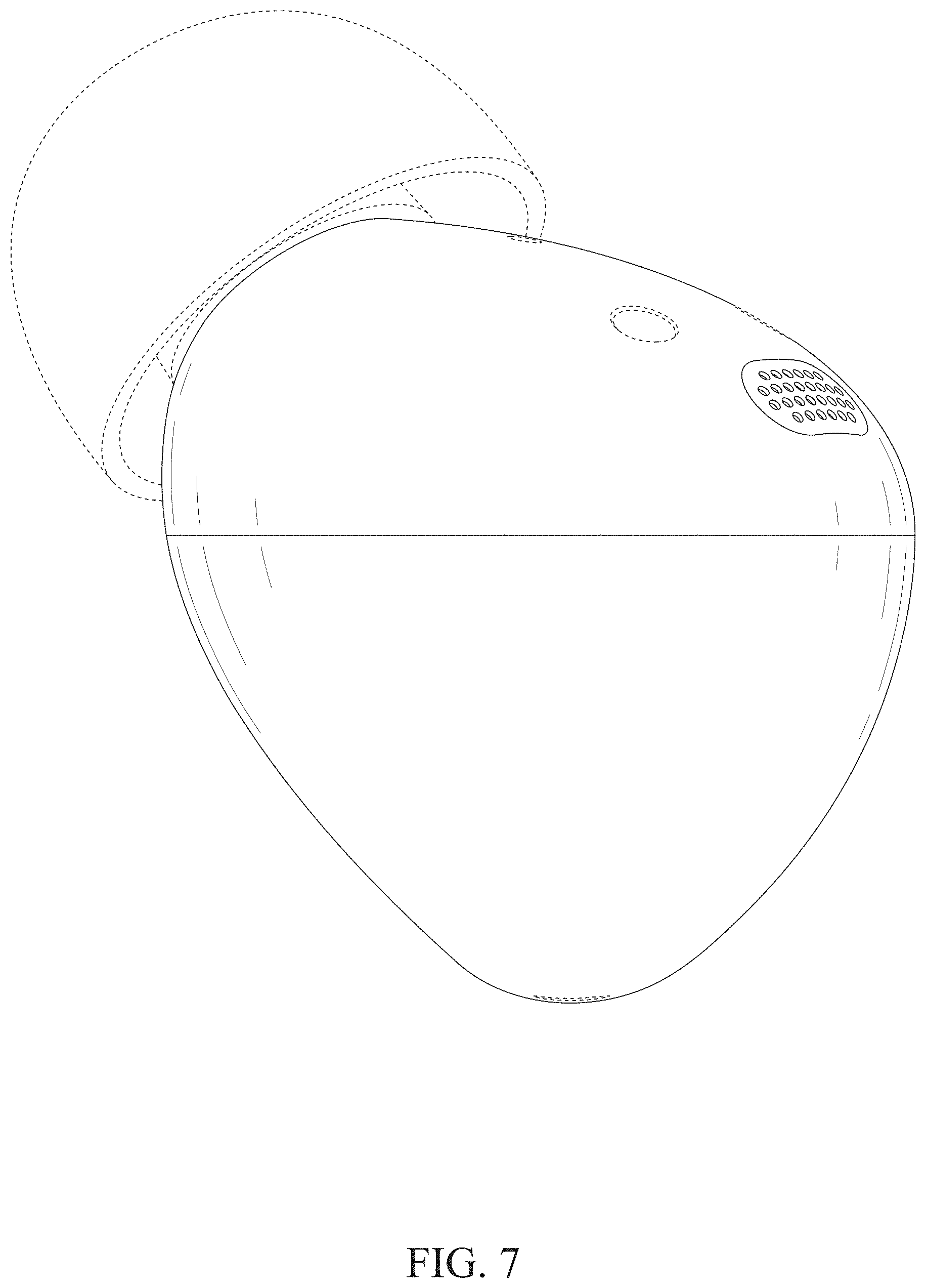Patent USD1000424 Figure 7 – Wireless earphone