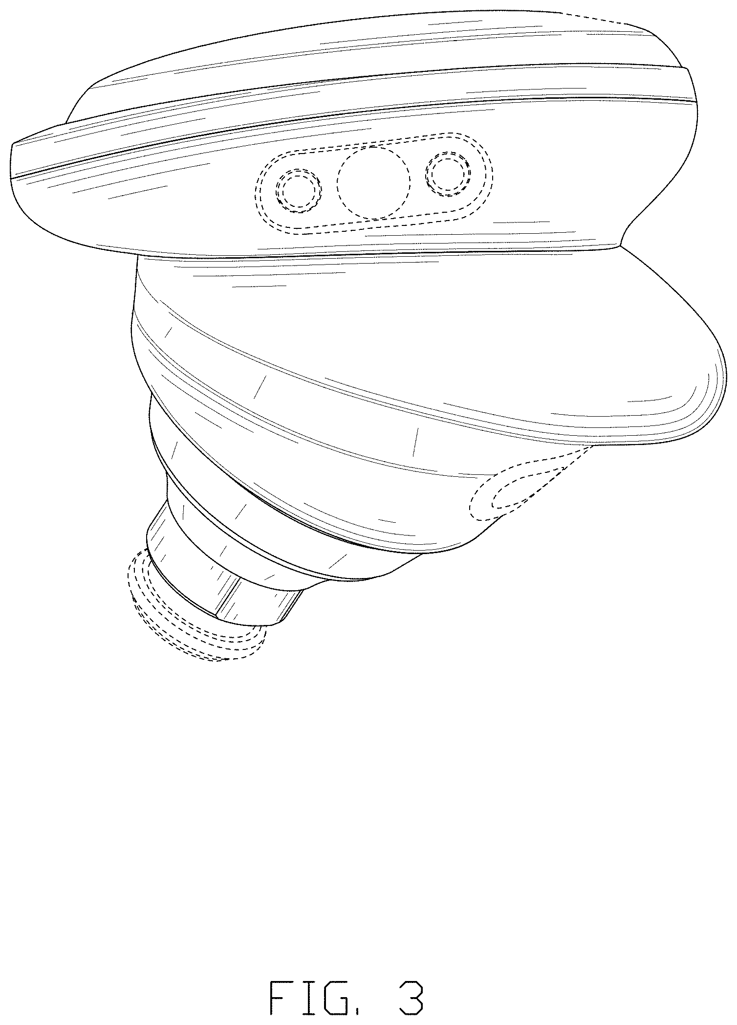 Patent USD1000425 Figure 3 – Earphone