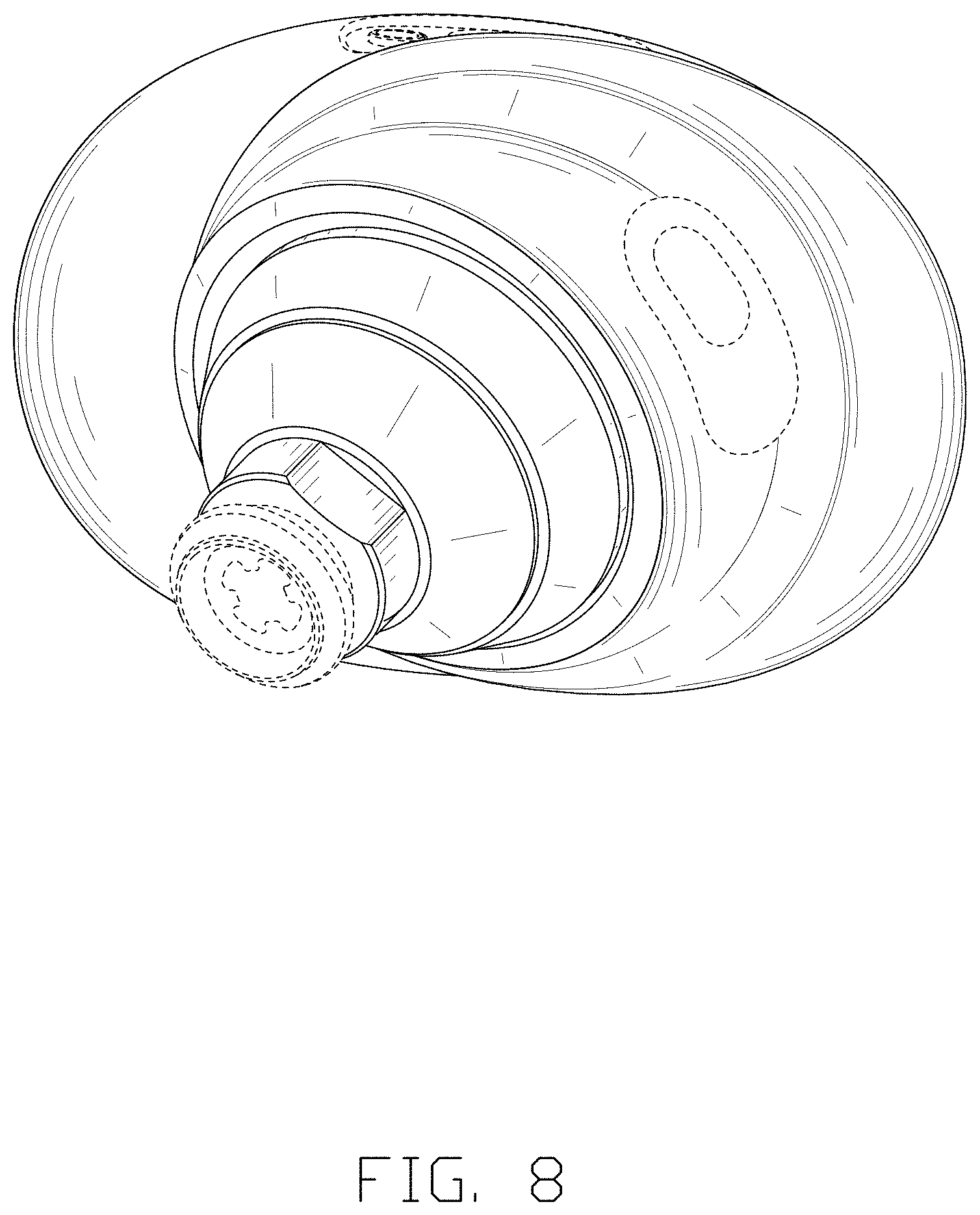 Patent USD1000425 Figure 8 – Earphone
