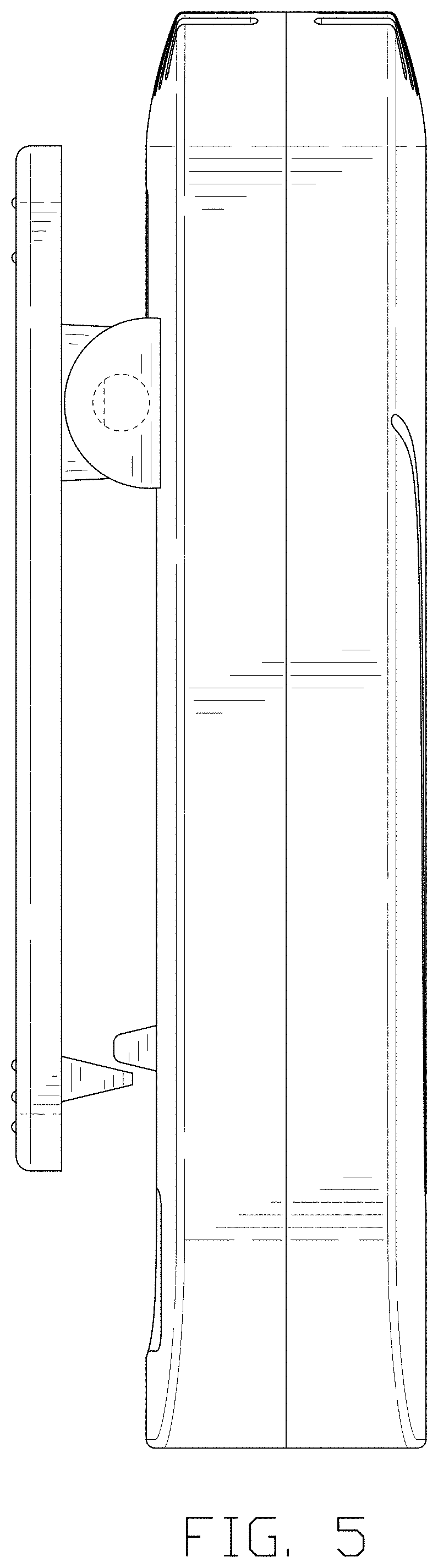 Patent USD1000427 Figure 5 – Combined wireless microphone transmitter and receiver