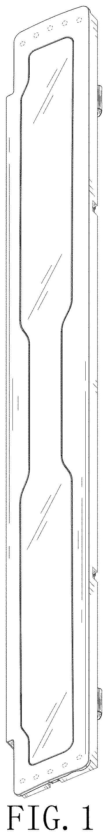 Patent USD1000429 Figure 1 – Display panel