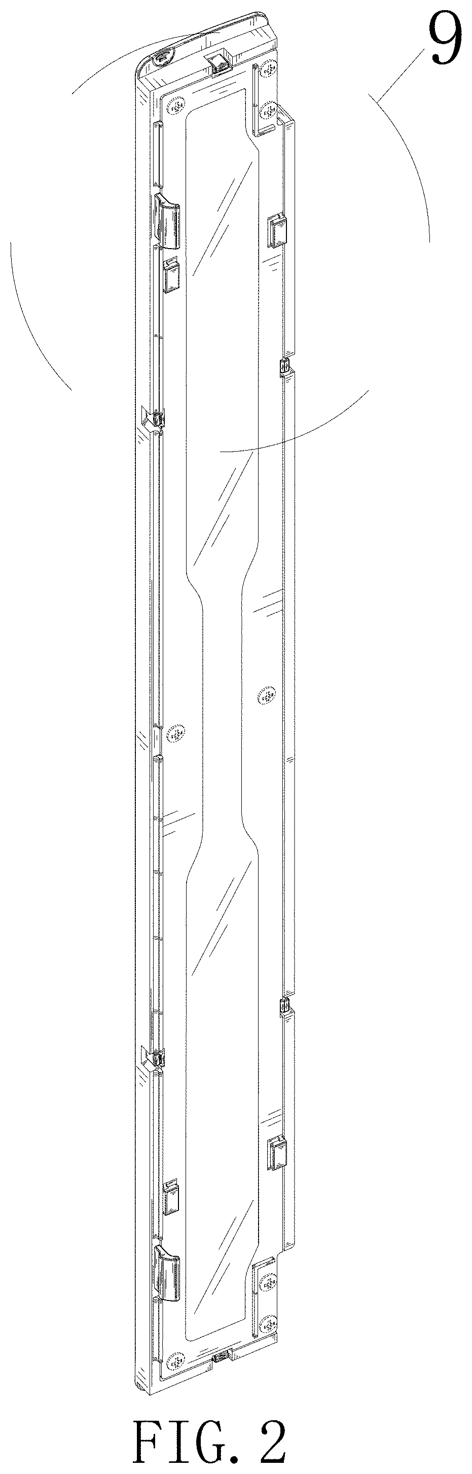 Patent USD1000429 Figure 2 – Display panel