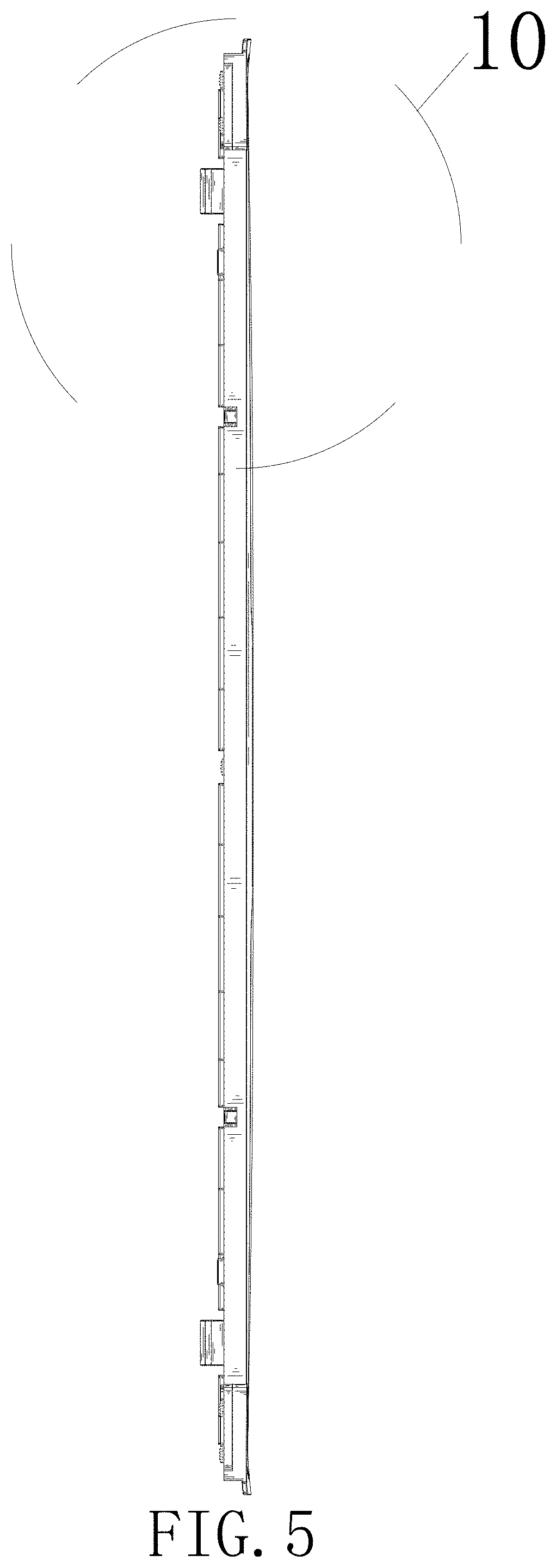 Patent USD1000429 Figure 5 – Display panel