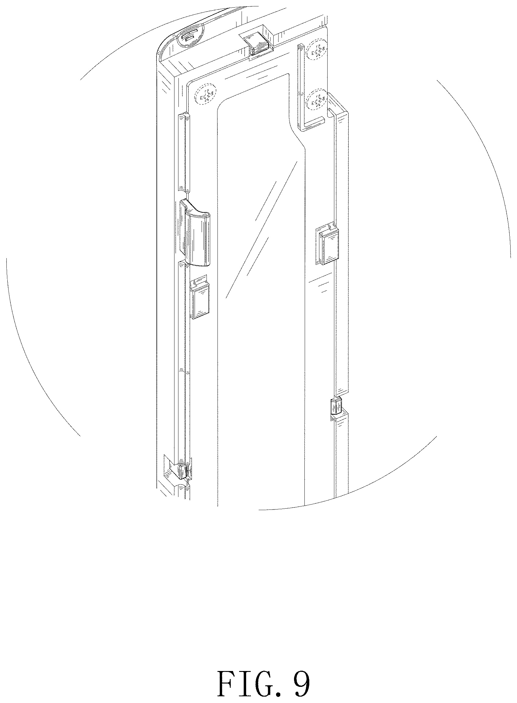 Patent USD1000429 Figure 9 – Display panel