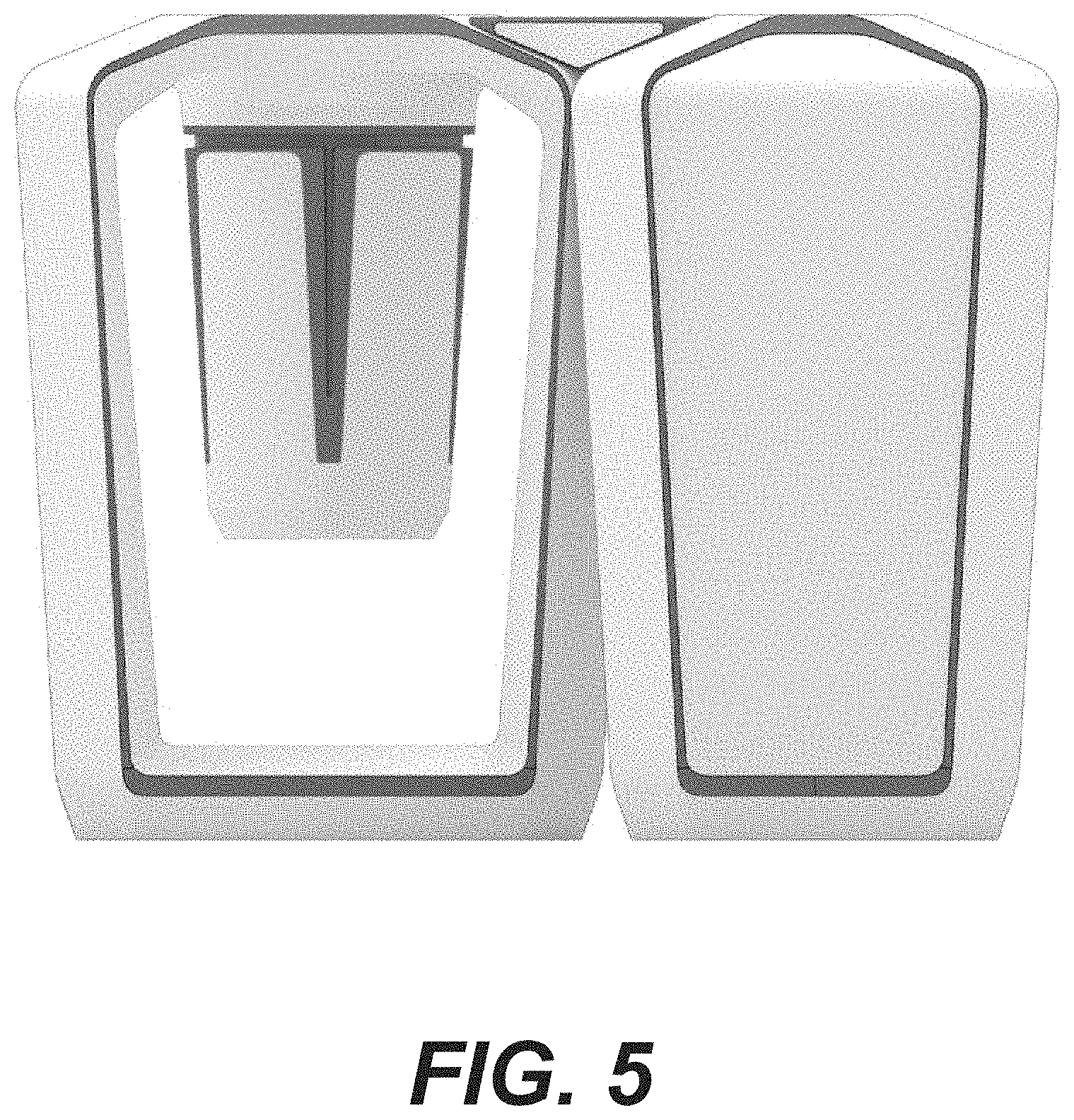Patent USD1000430 Figure 5 – Computer