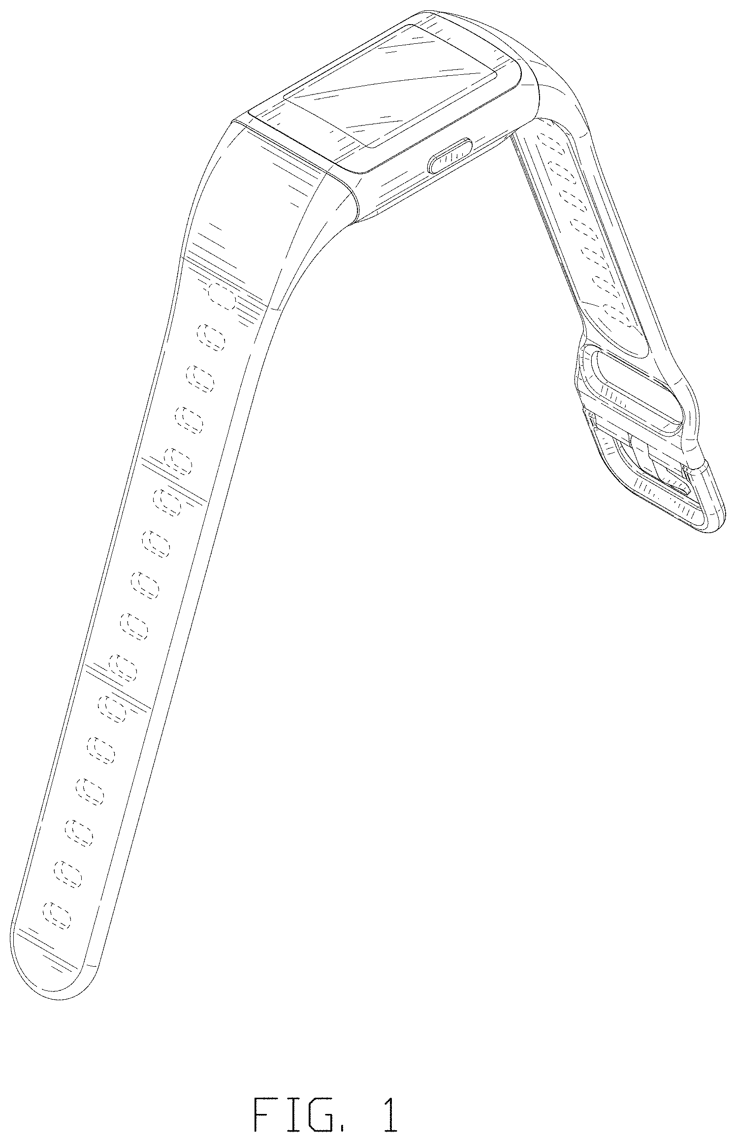 Patent USD1000433 — Smartwatch — Figure 1