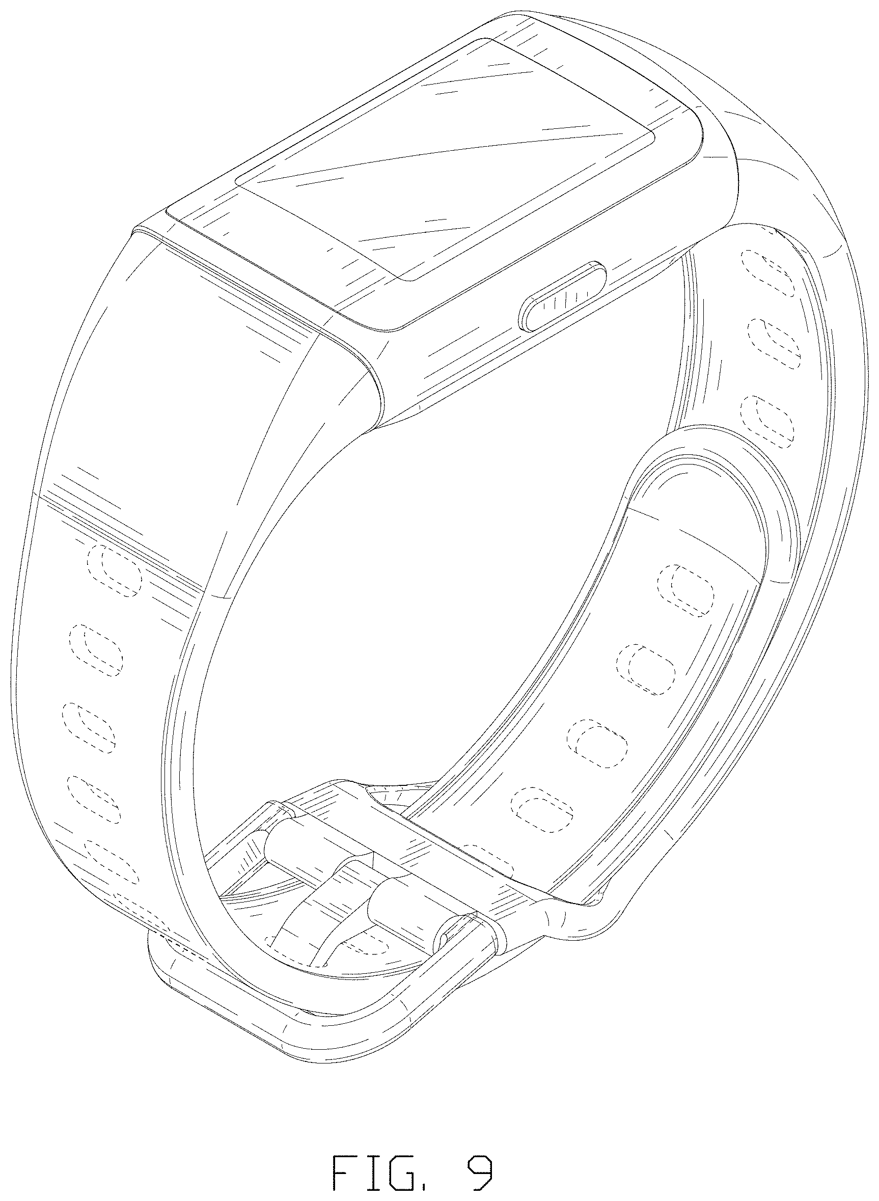 Patent USD1000433 Figure 9 – Smartwatch