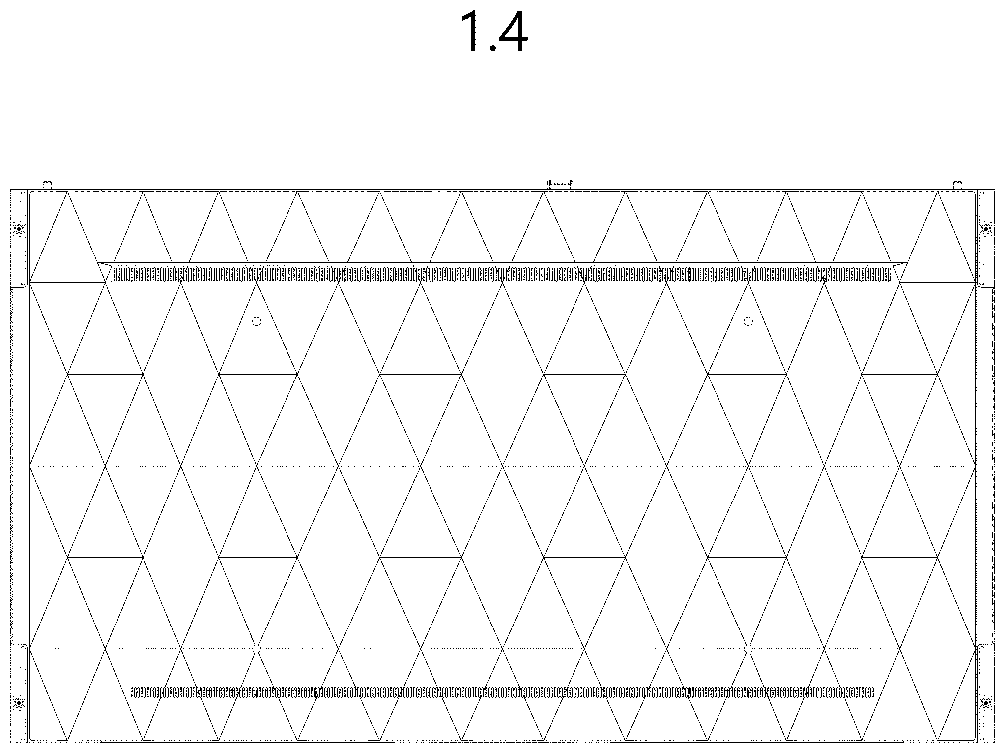 Patent USD1000435 Figure 4 – Electronic display unit
