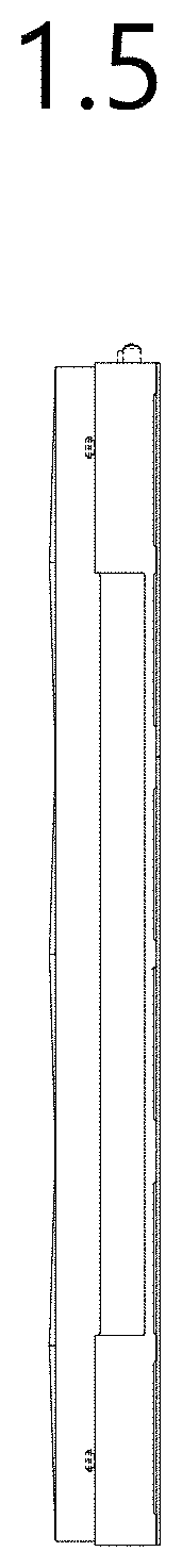Patent USD1000435 Figure 5 – Electronic display unit