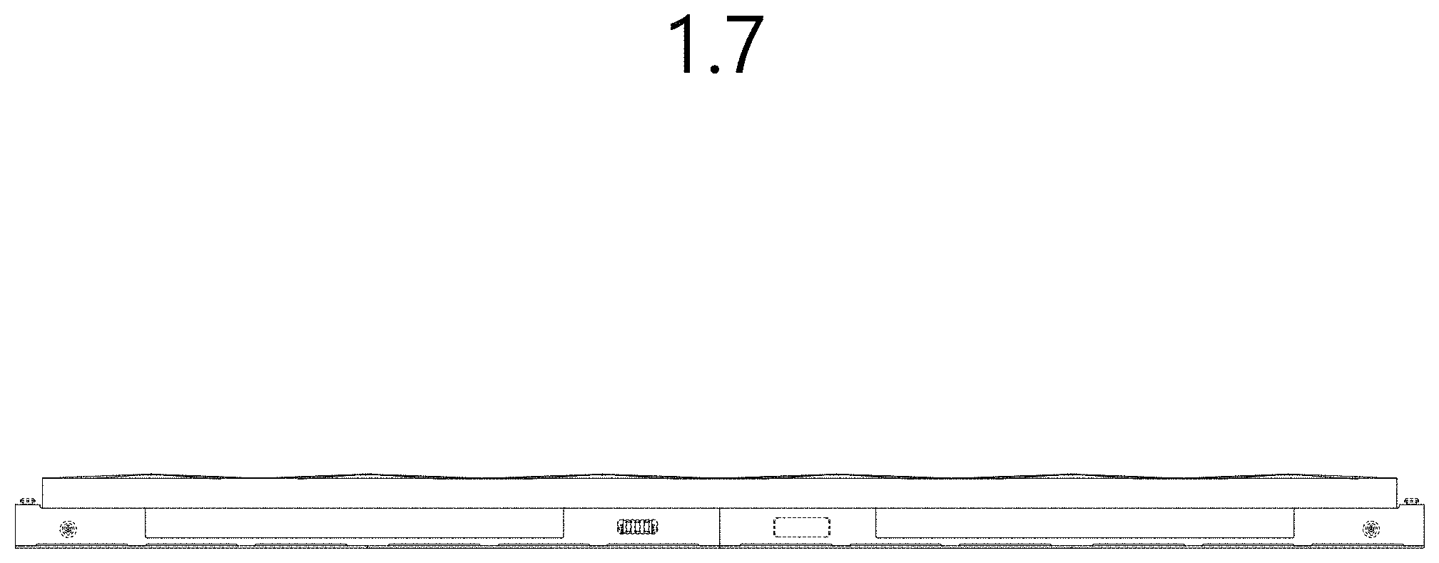 Patent USD1000435 Figure 7 – Electronic display unit