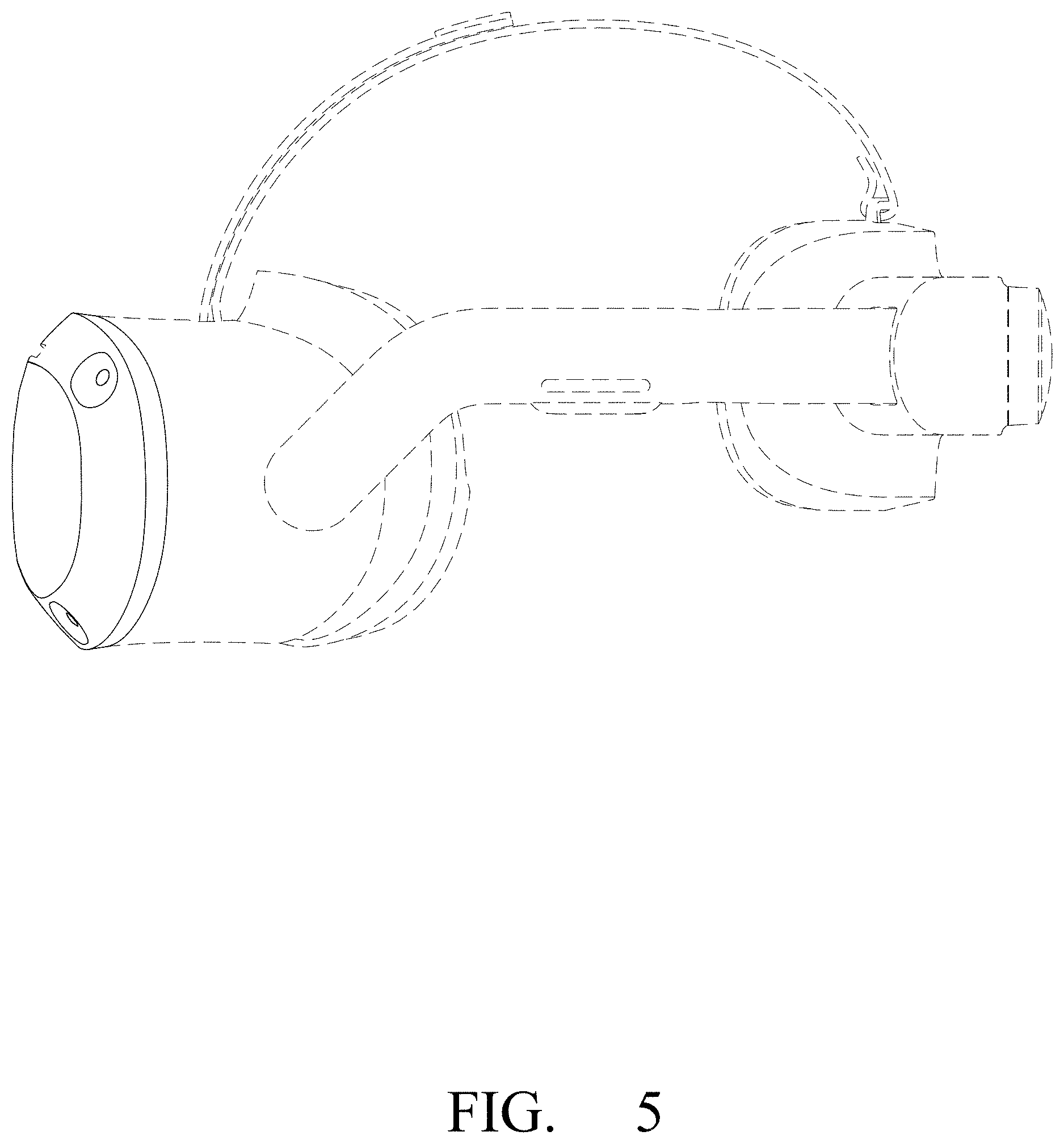 Patent USD1000437 Figure 5 – Display device