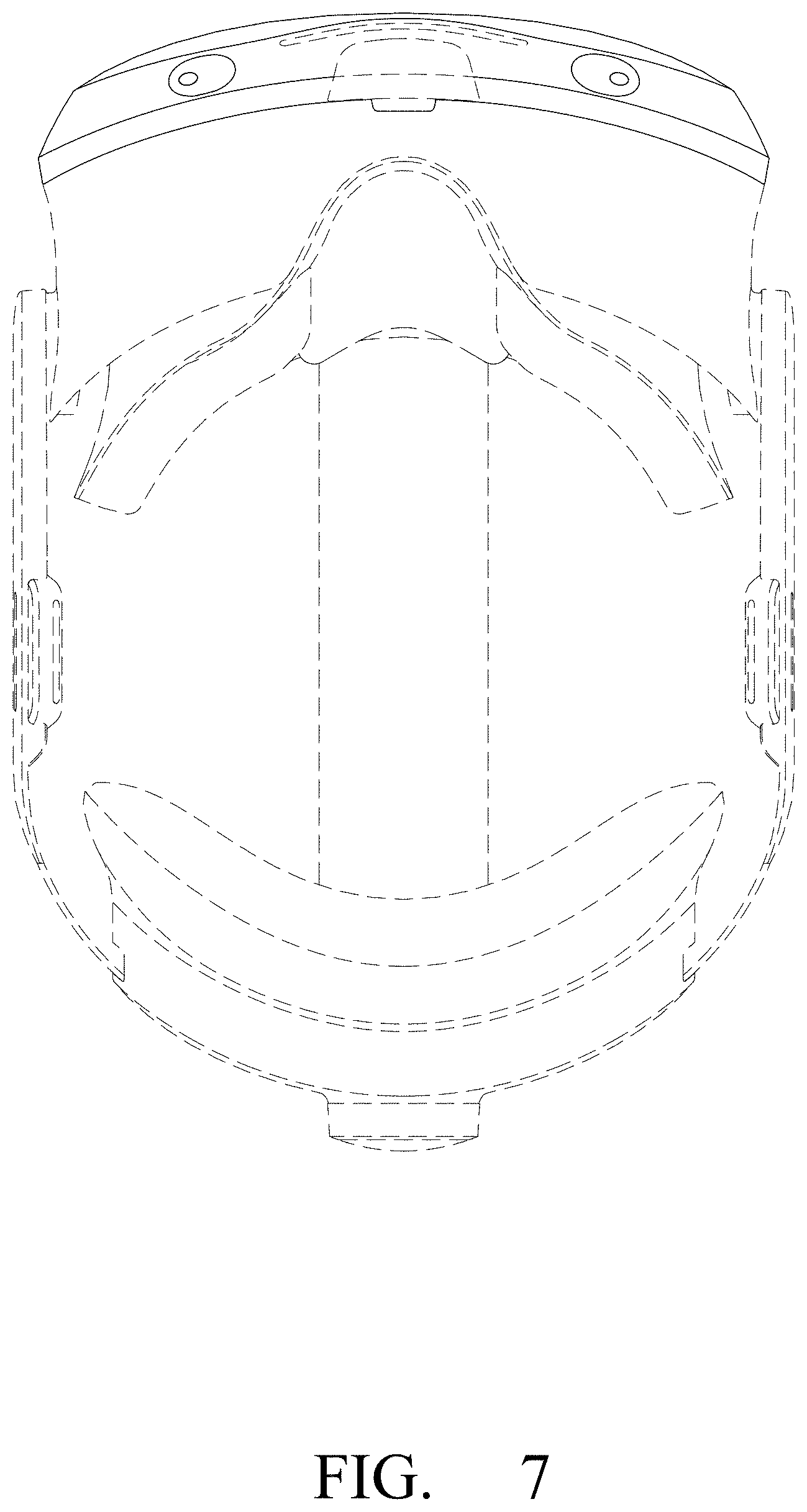 Patent USD1000437 Figure 7 – Display device