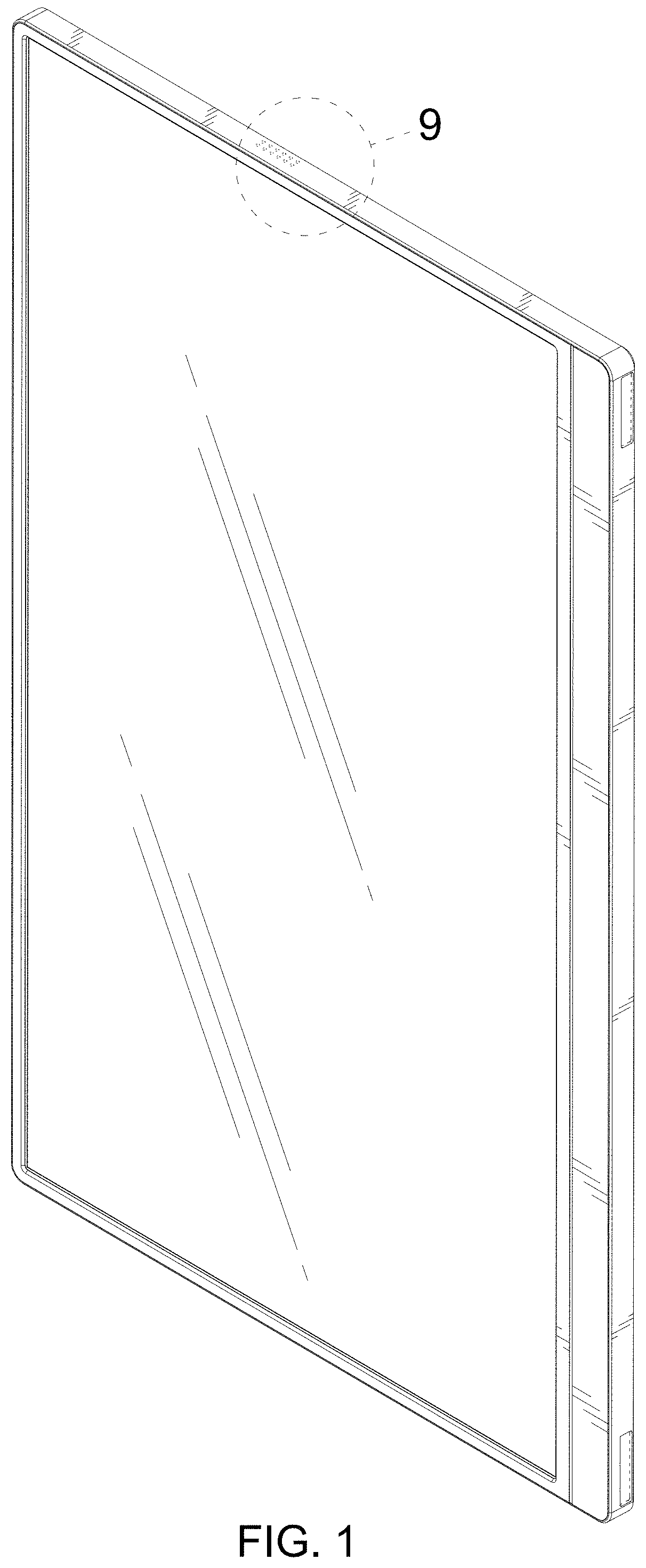 Patent USD1000440 Figure 1 – Portable monitor