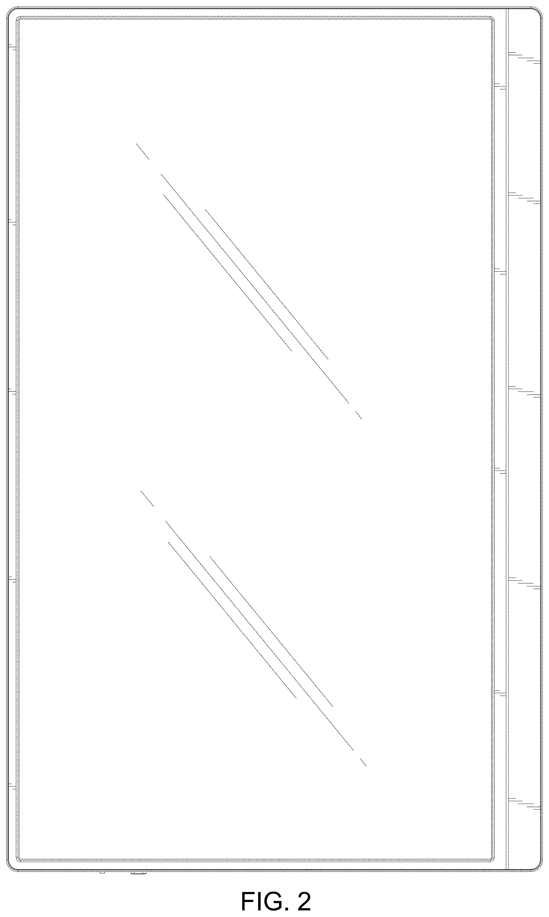 Patent USD1000440 Figure 2 – Portable monitor