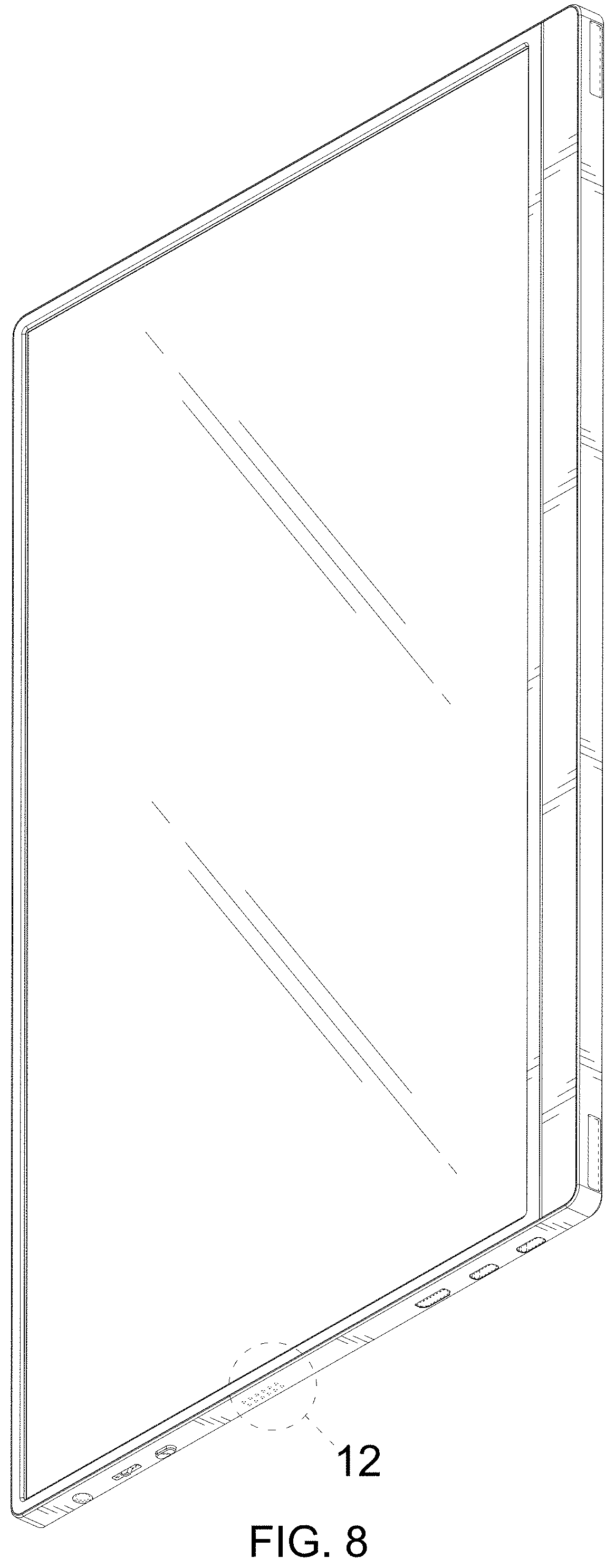 Patent USD1000440 Figure 8 – Portable monitor