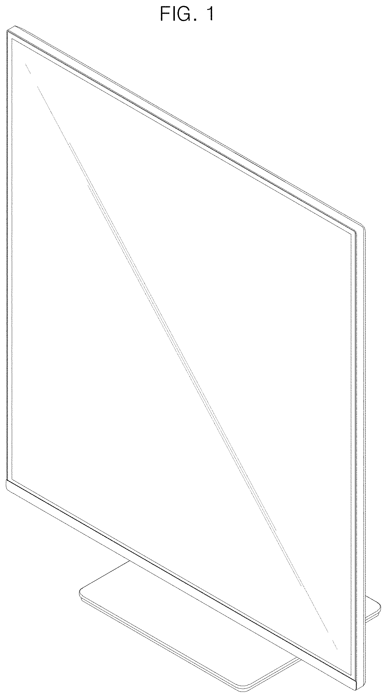 Patent USD1000441 Figure 1 – Computer monitor
