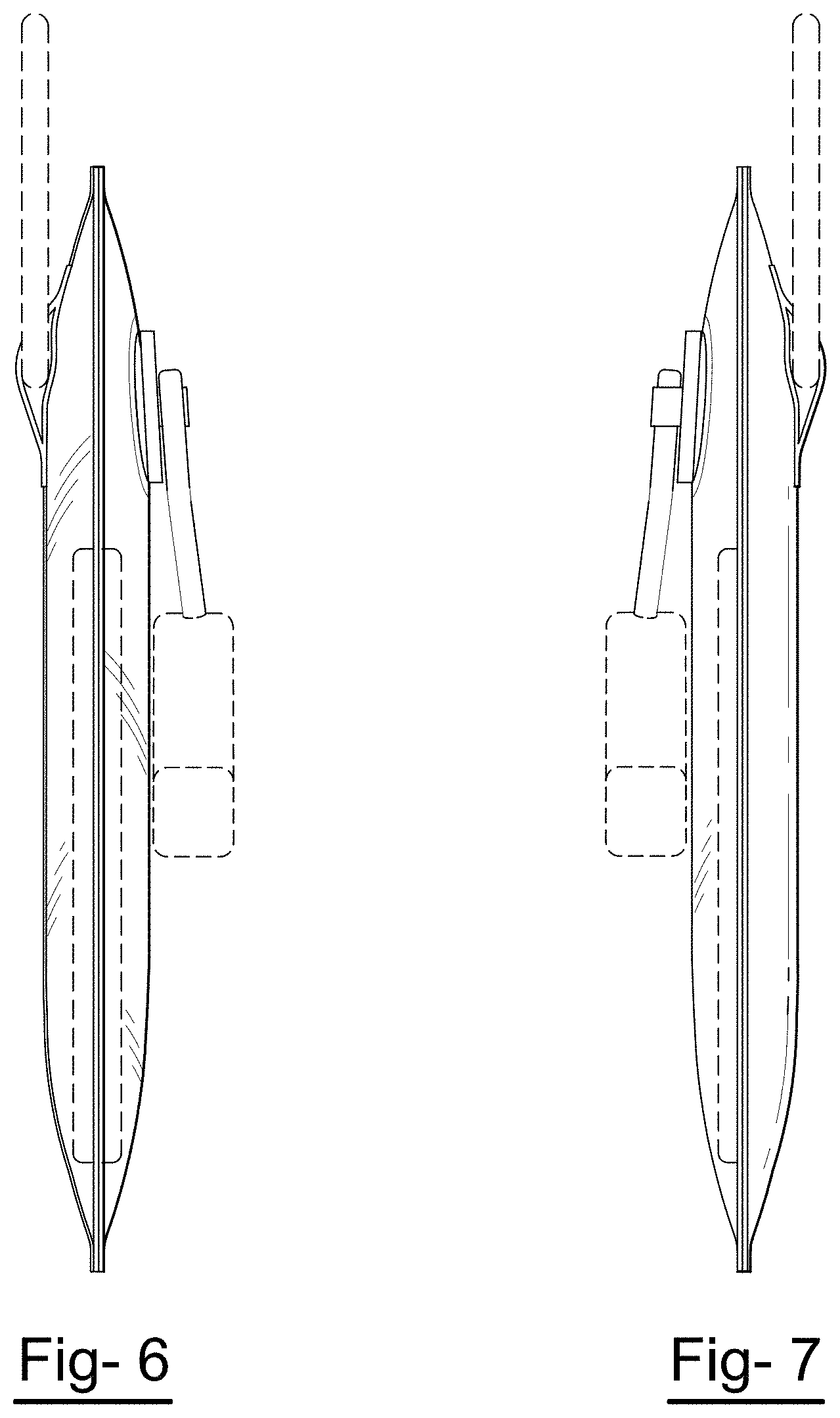 Patent USD1000446 Figure 5 – Protective case