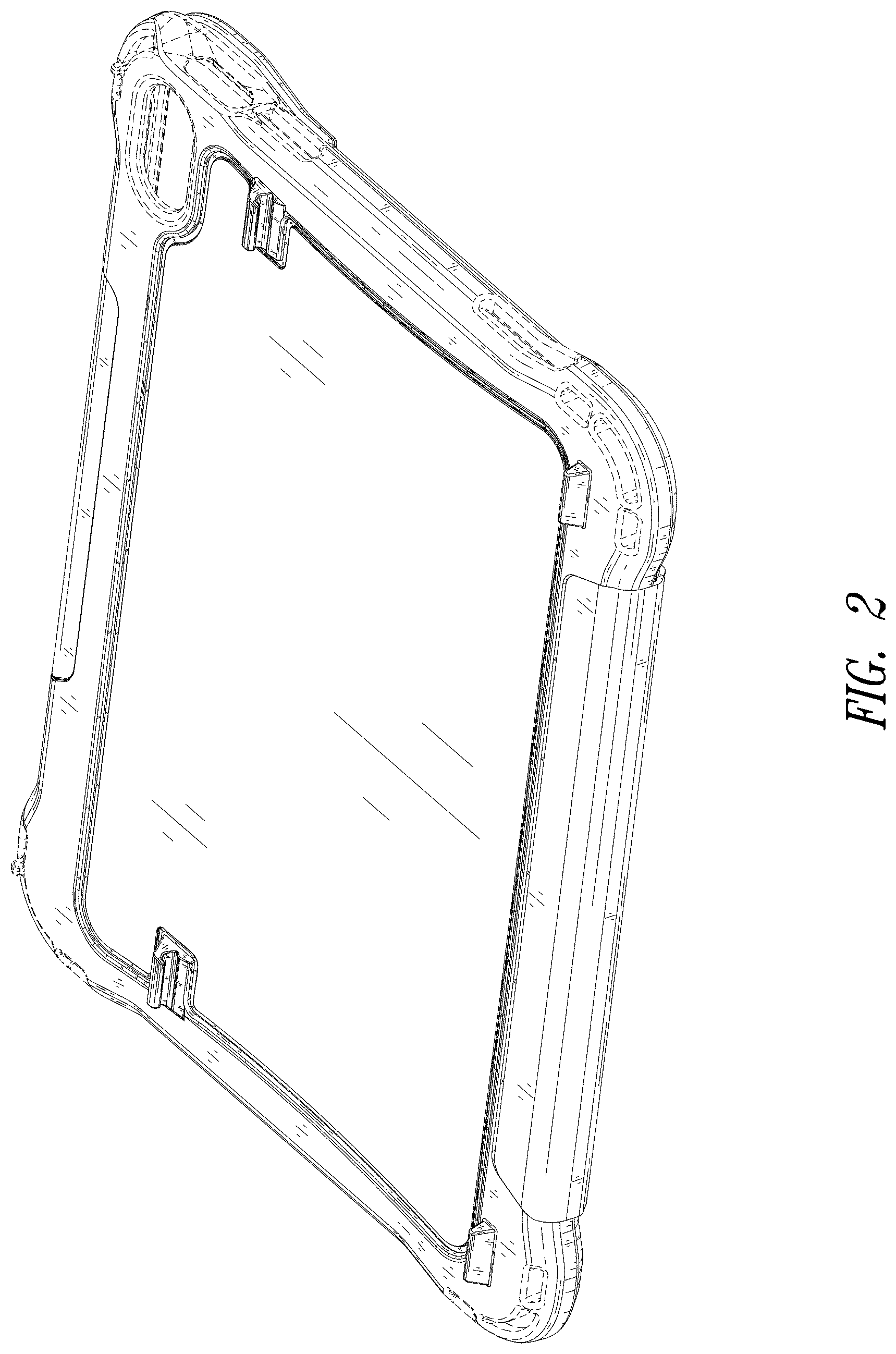 Patent USD1000447 Figure 2 – Case for portable electronic computing device