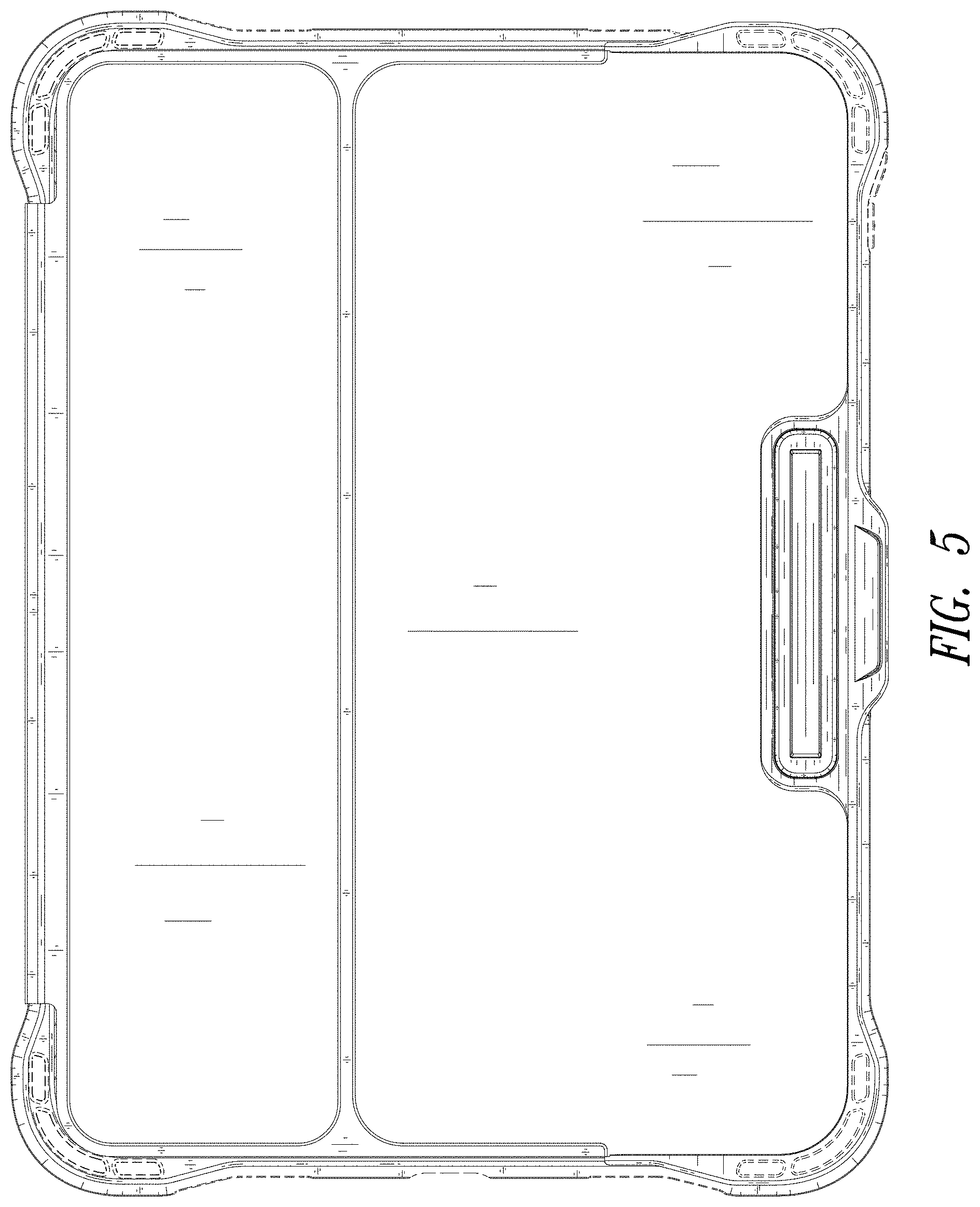 Patent USD1000447 Figure 4 – Case for portable electronic computing device