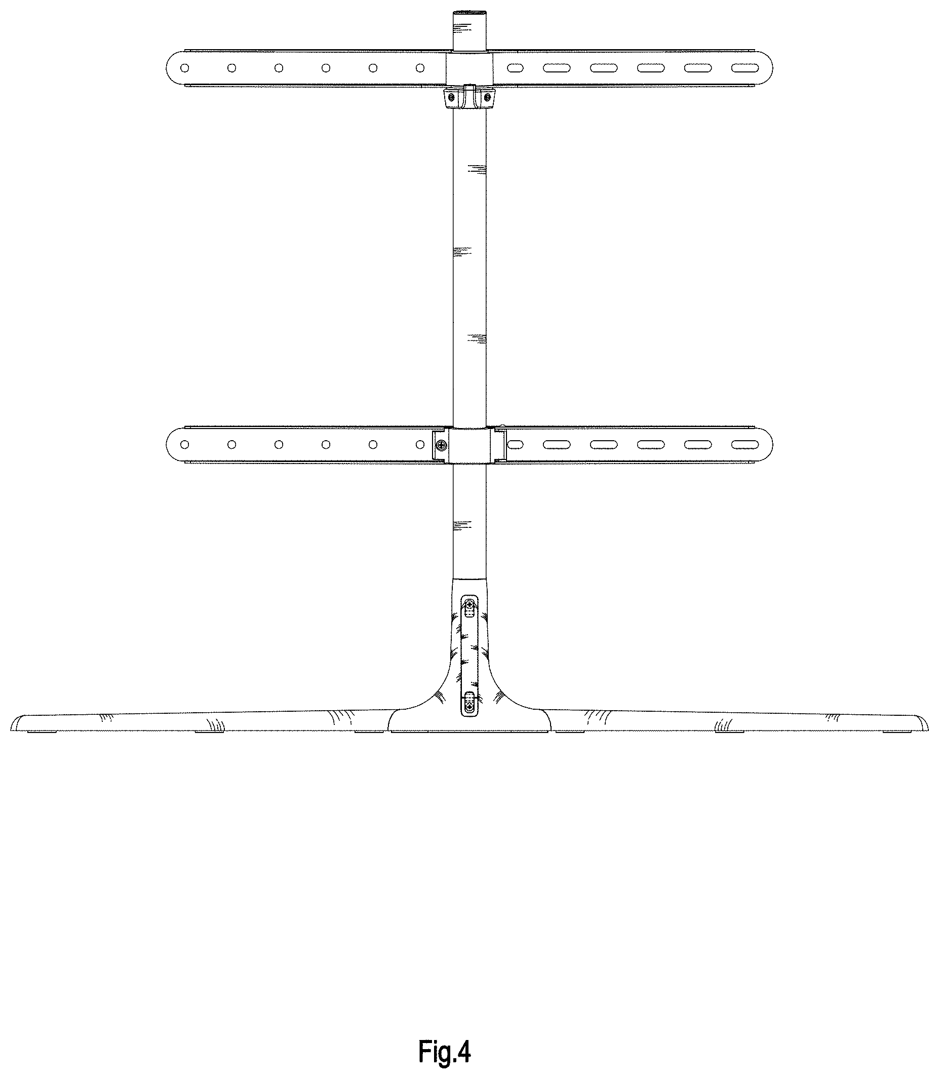 Patent USD1000449 Figure 4 – Monitor stand