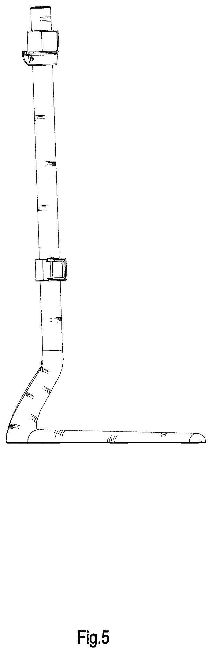 Patent USD1000449 Figure 5 – Monitor stand