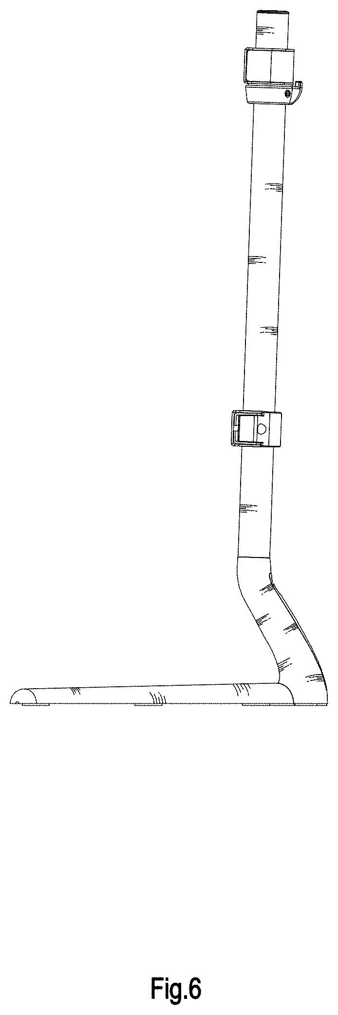 Patent USD1000449 Figure 6 – Monitor stand