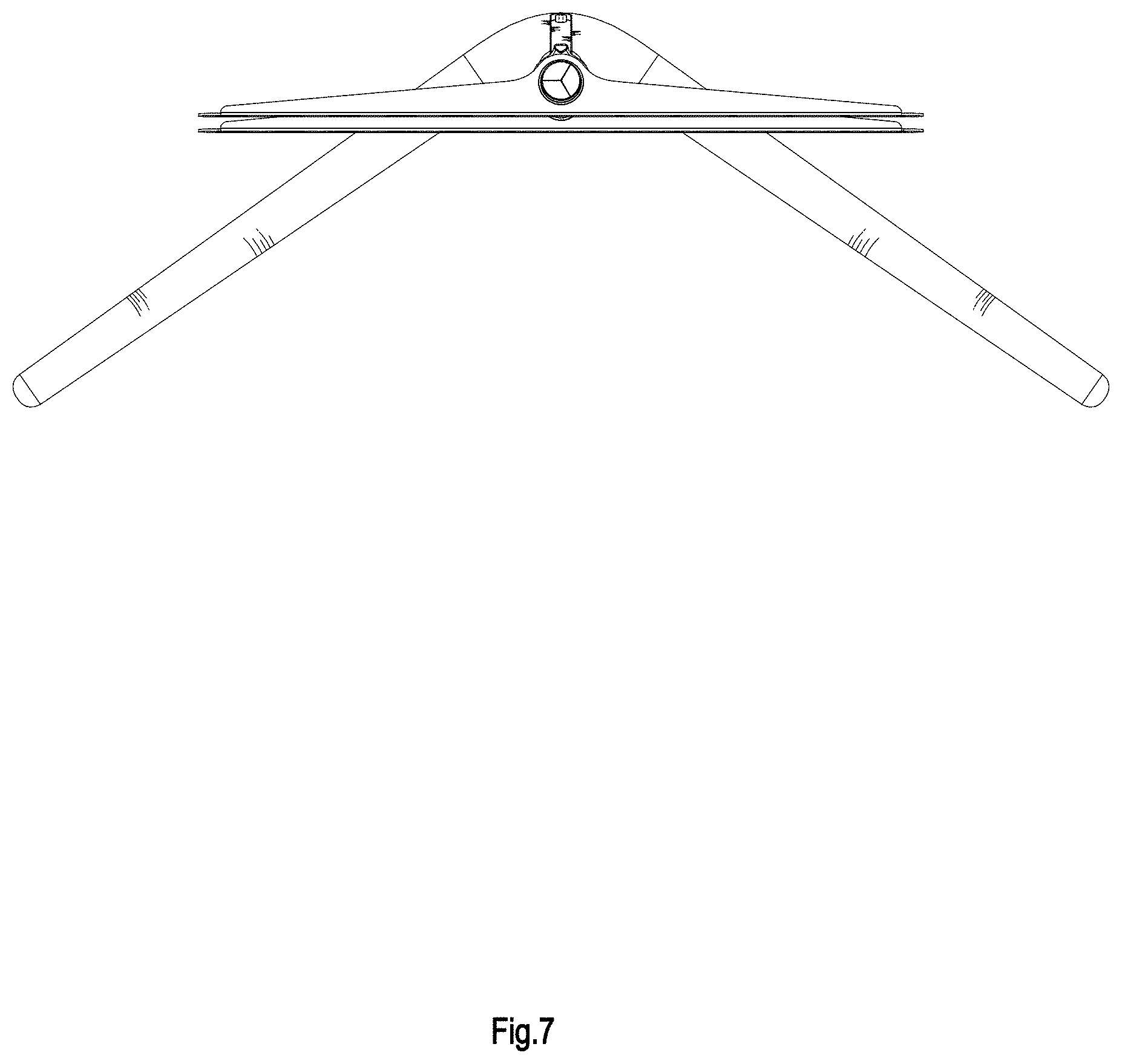 Patent USD1000449 Figure 7 – Monitor stand