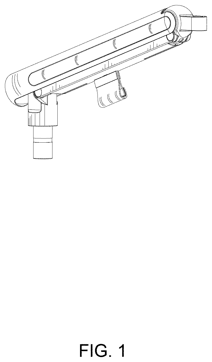 Patent USD1000450 Figure 1 – Monitor arm
