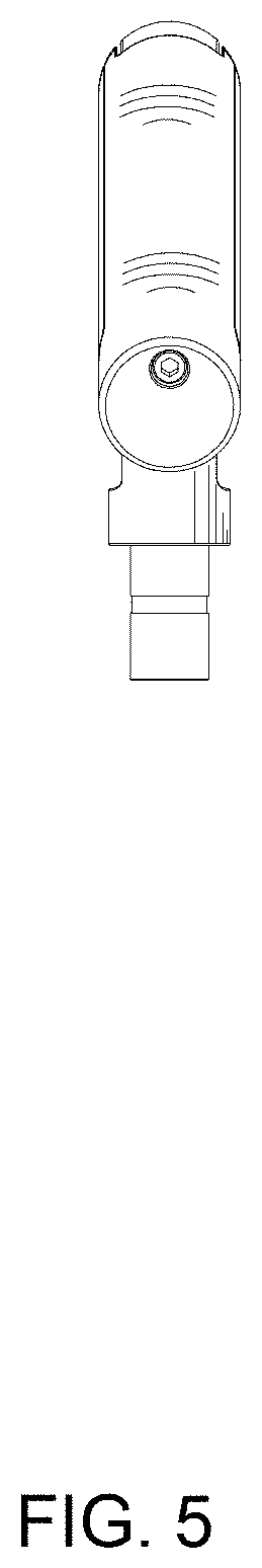 Patent USD1000450 Figure 5 – Monitor arm