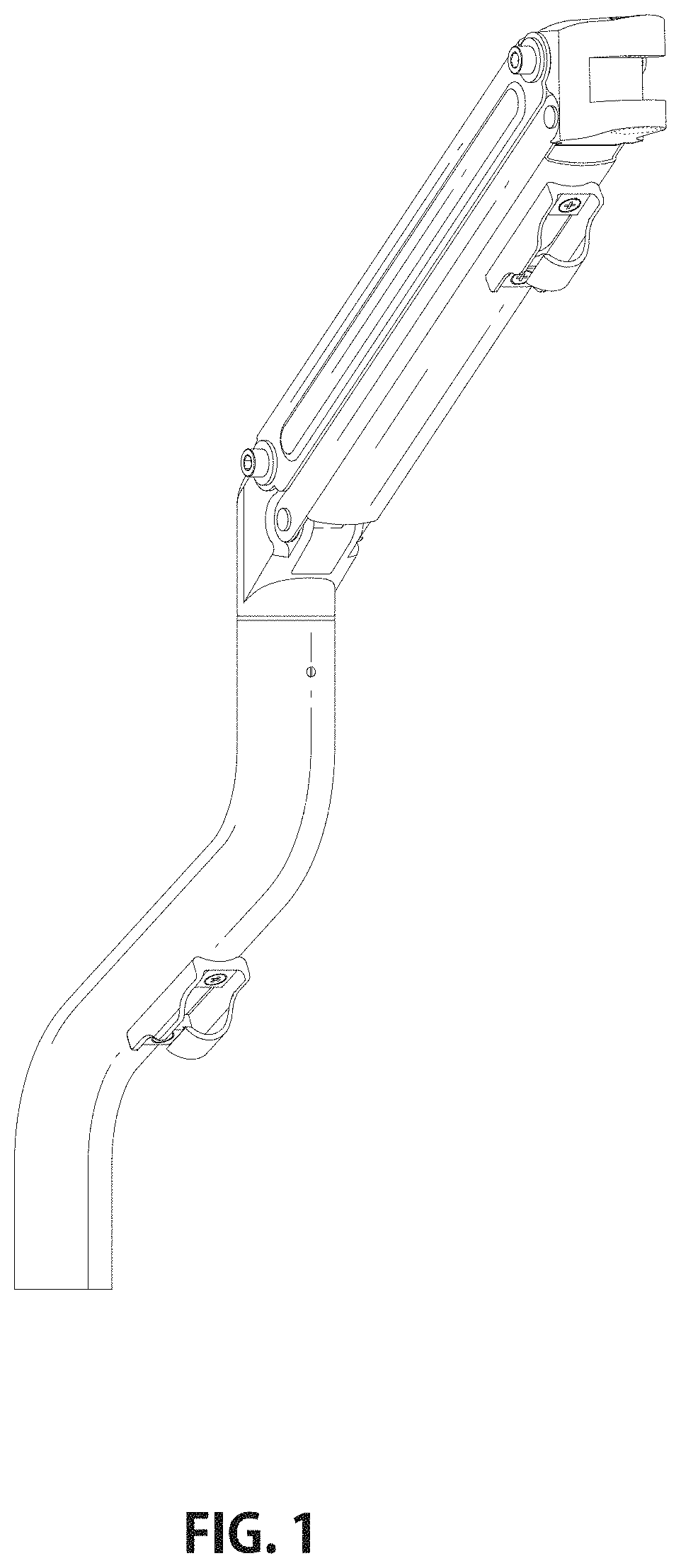 Patent USD1000451 — Monitor arm — Figure 1