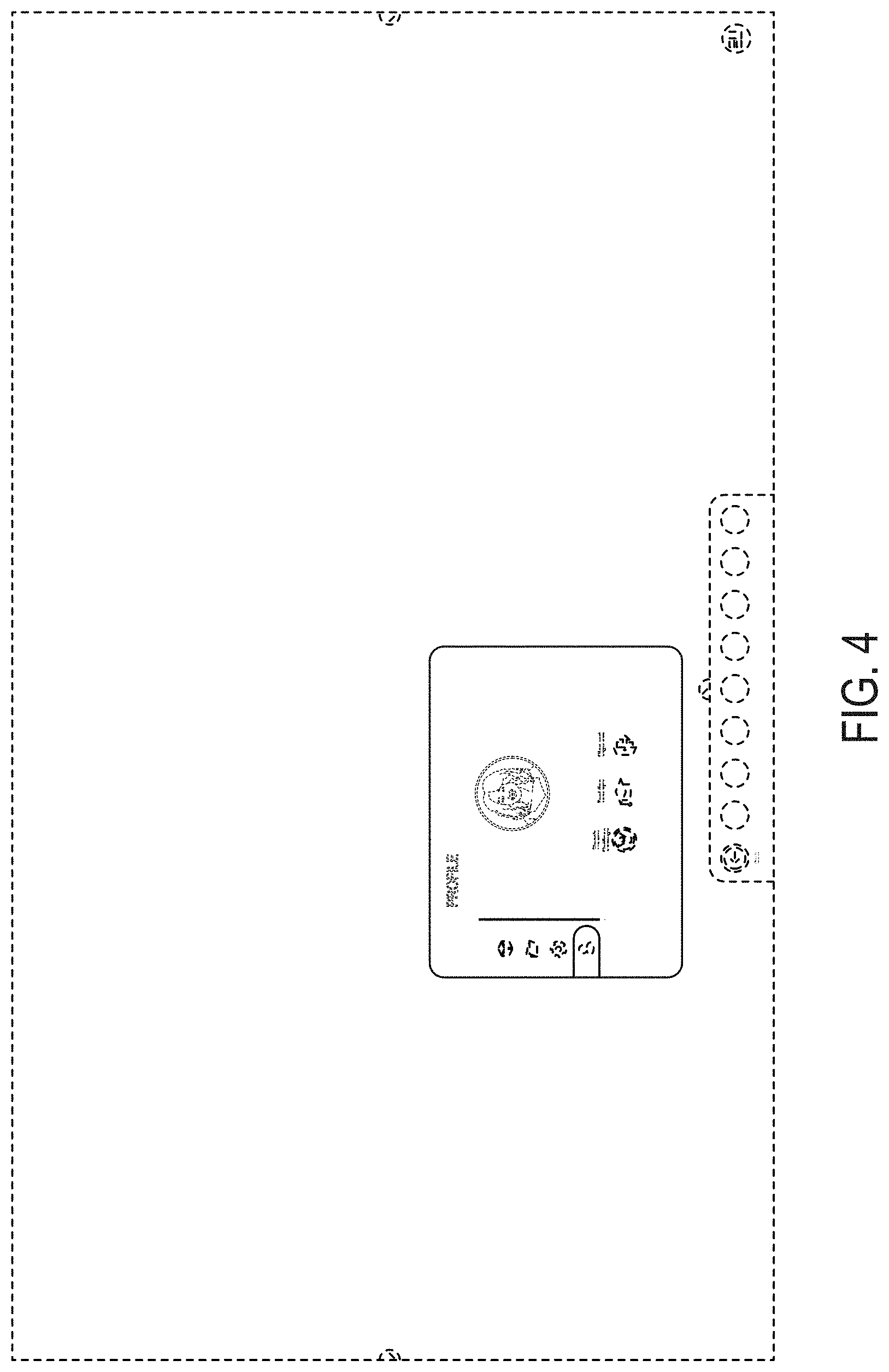 Patent USD1000454 Figure 4 – Display screen with graphical user interface