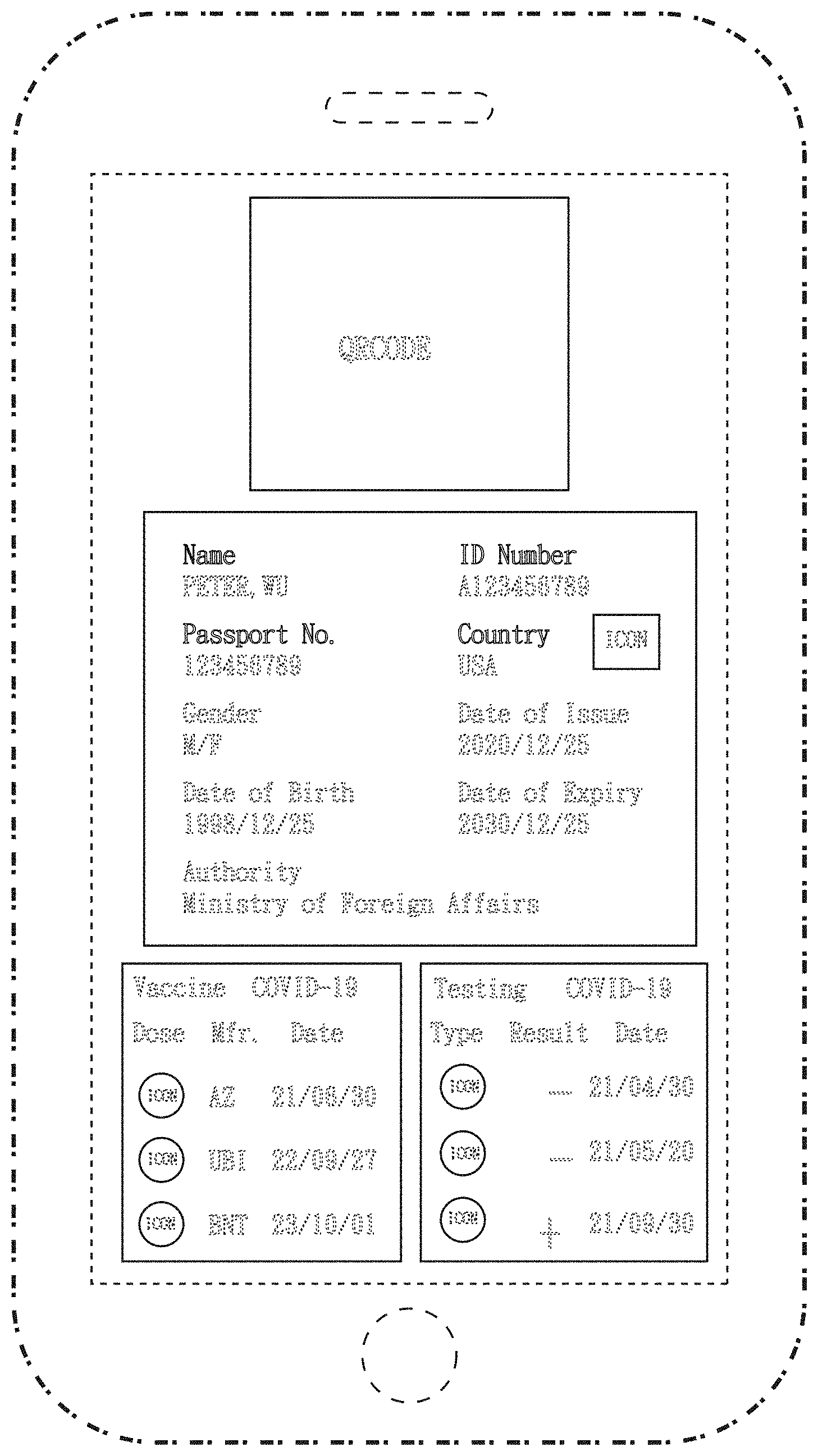Patent USD1000456 Figure 1 – Display screen with graphical user interface