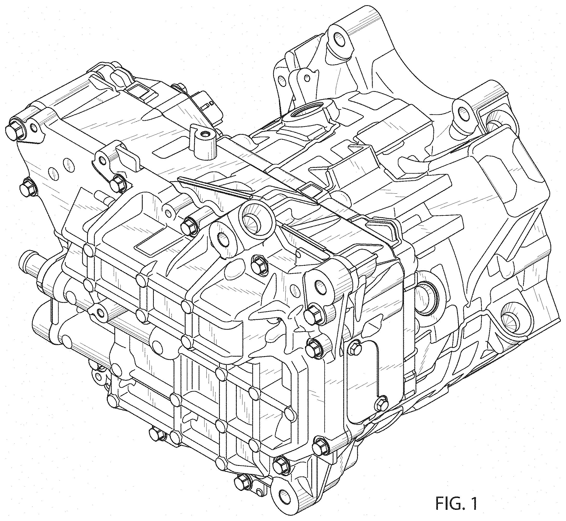 Patent USD1000479 Figure 1 – Rotating machine for vehicle