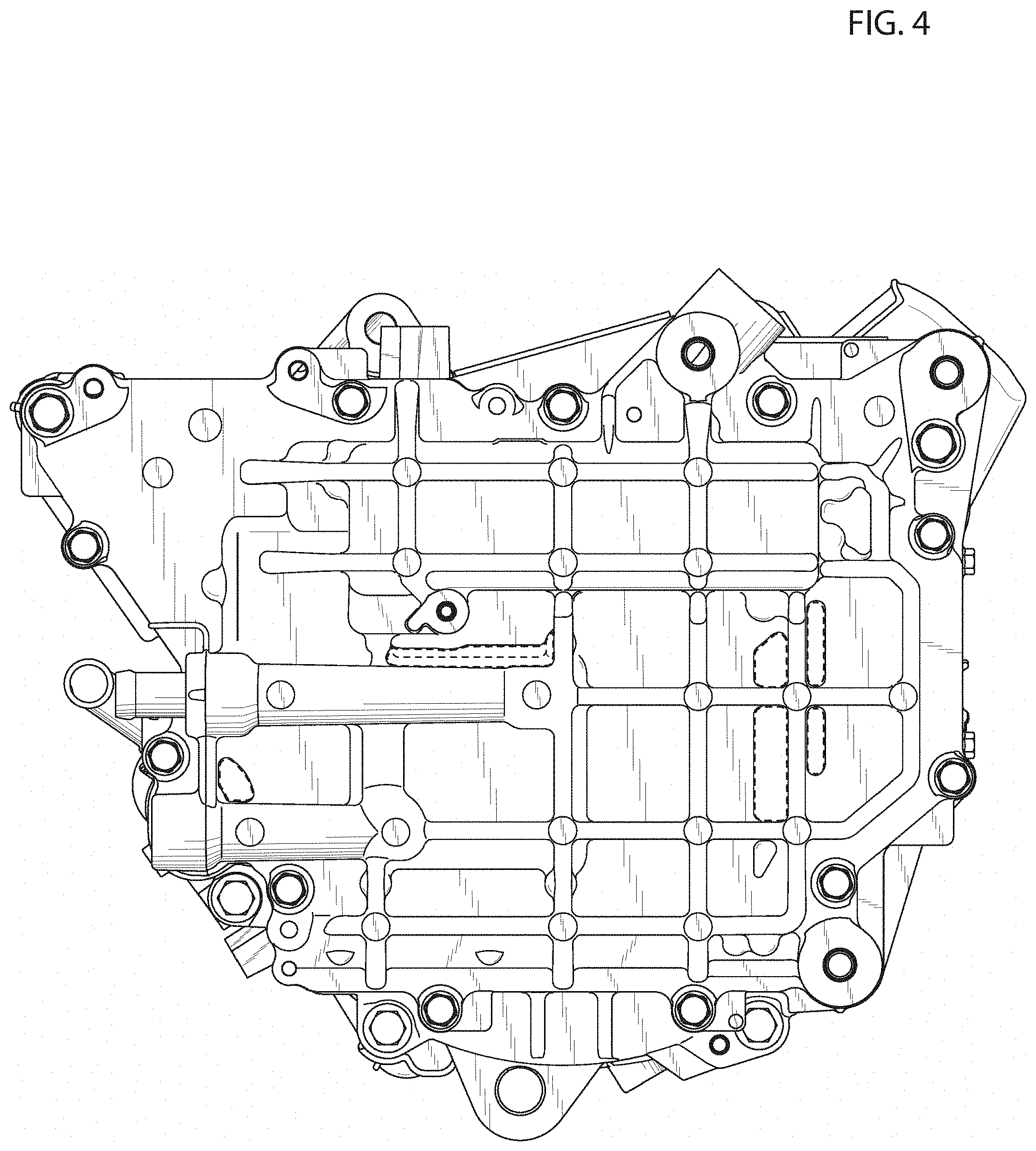 Patent USD1000479 Figure 4 – Rotating machine for vehicle