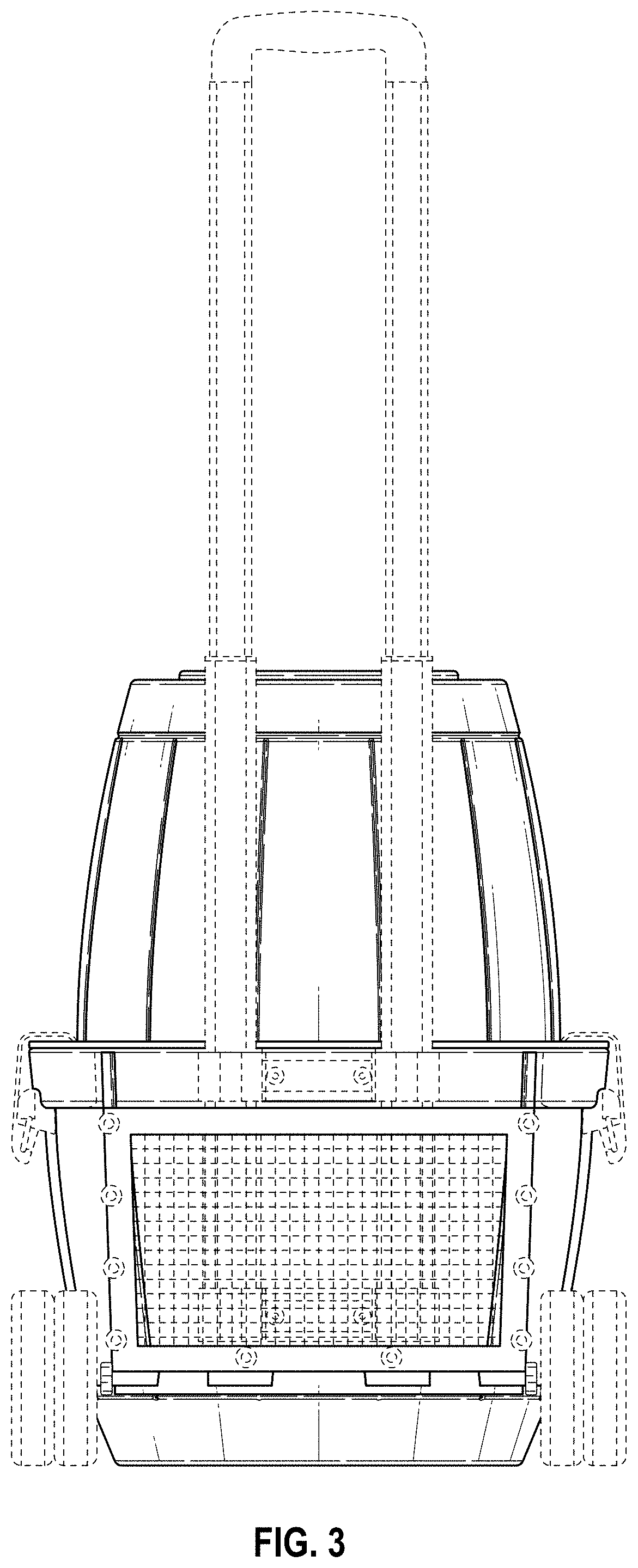 Patent USD1000480 Figure 3 – Portable cooler/ storage container