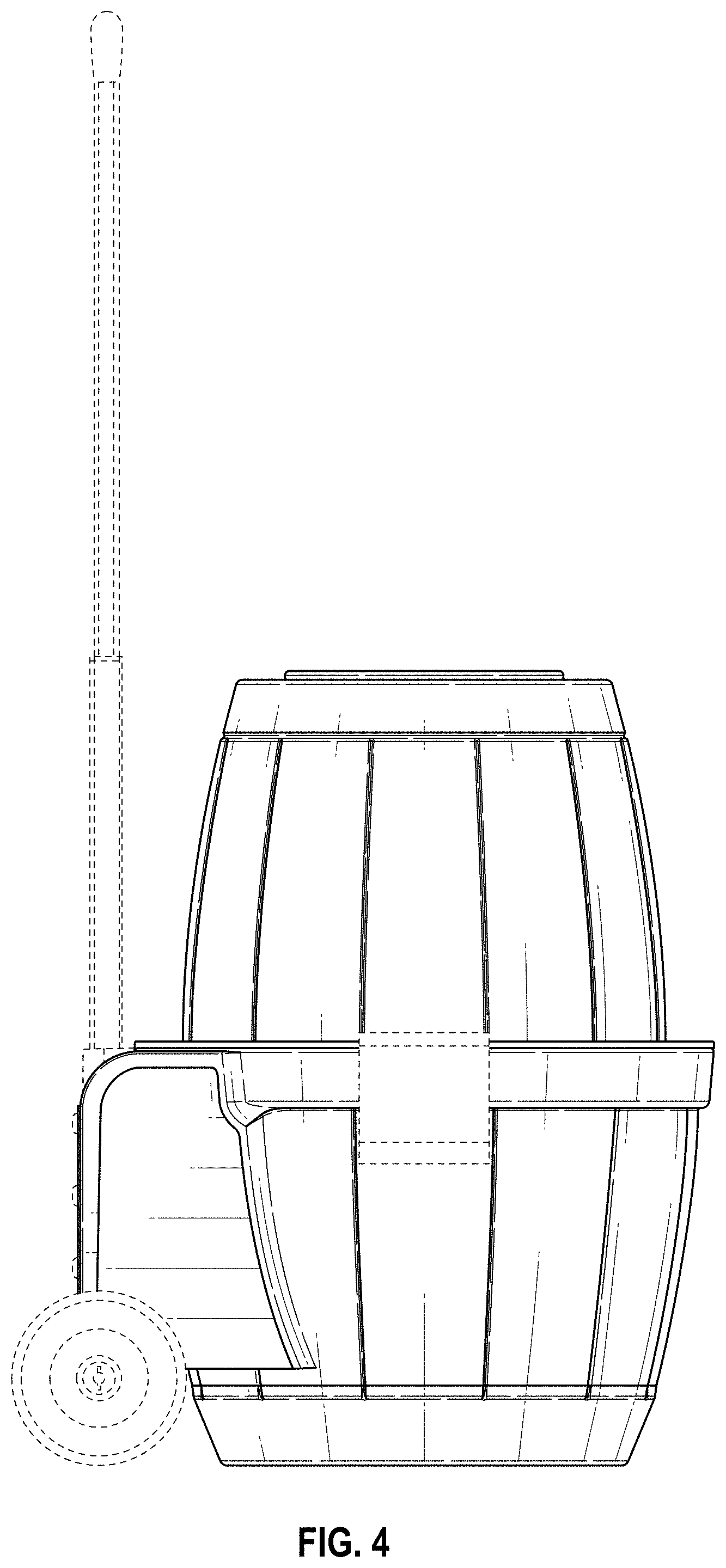 Patent USD1000480 Figure 4 – Portable cooler/ storage container