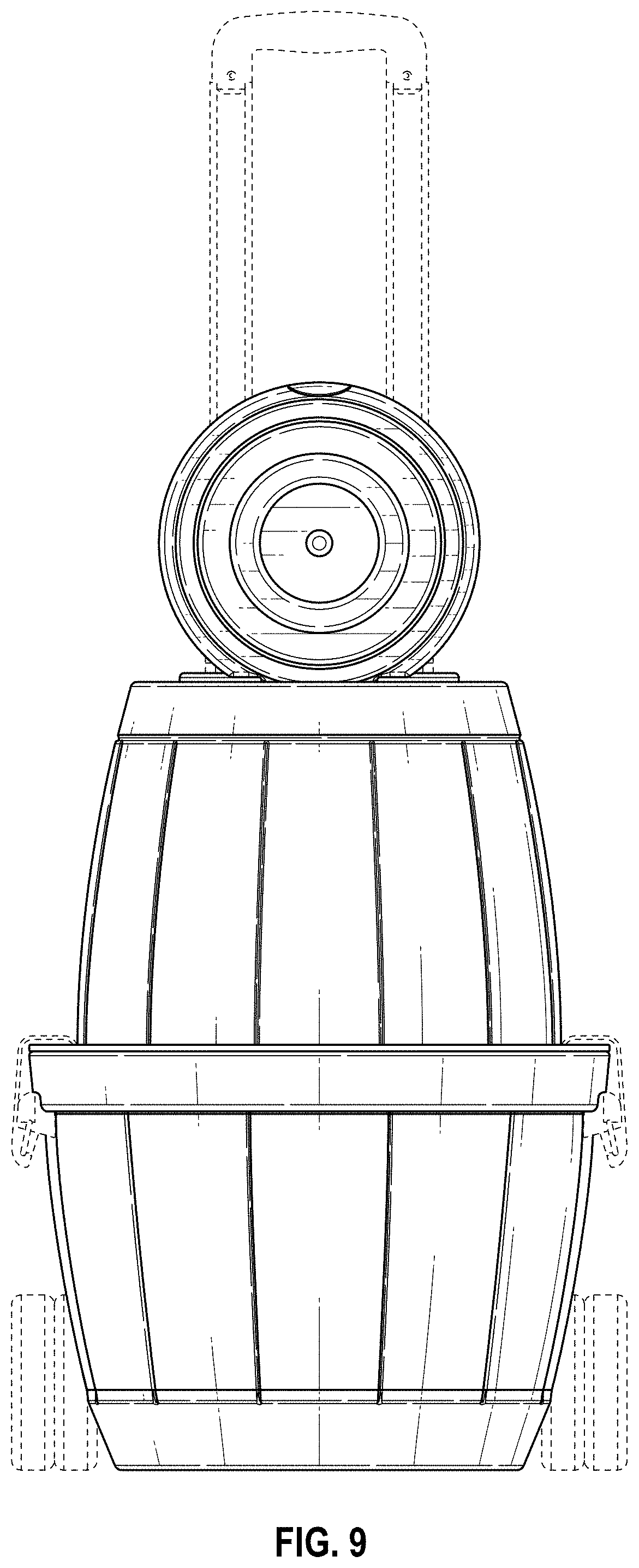 Patent USD1000480 Figure 8 – Portable cooler/ storage container