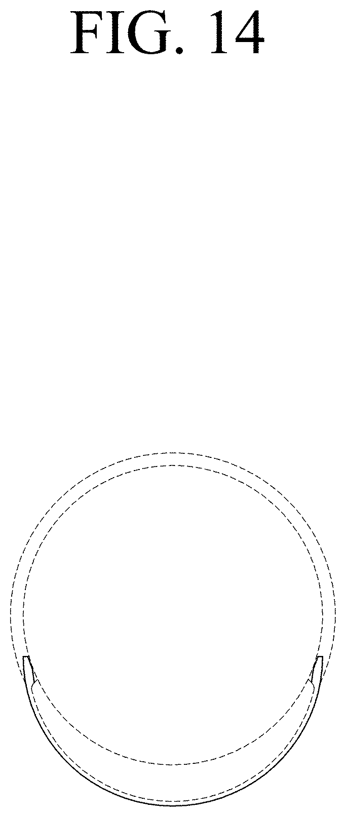 Patent USD1000481 Figure 14 – Refrigerator