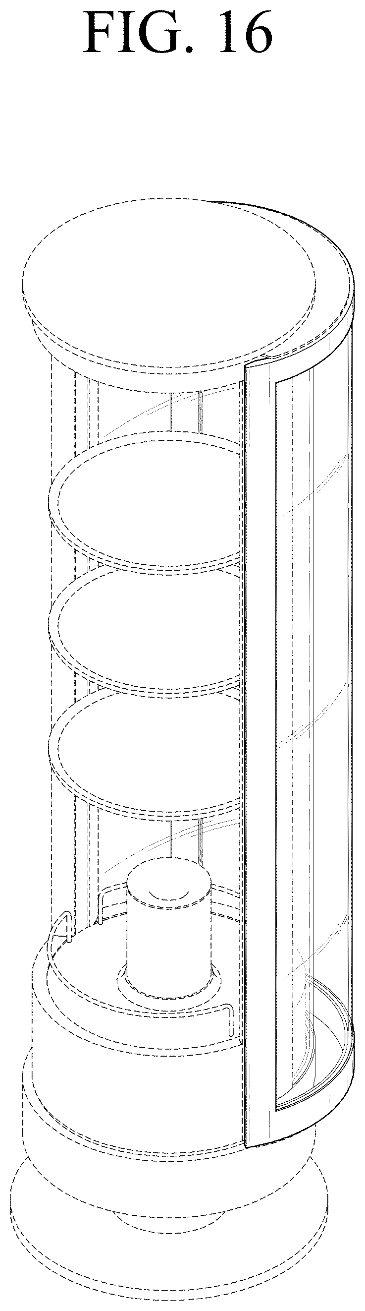 Patent USD1000481 Figure 16 – Refrigerator
