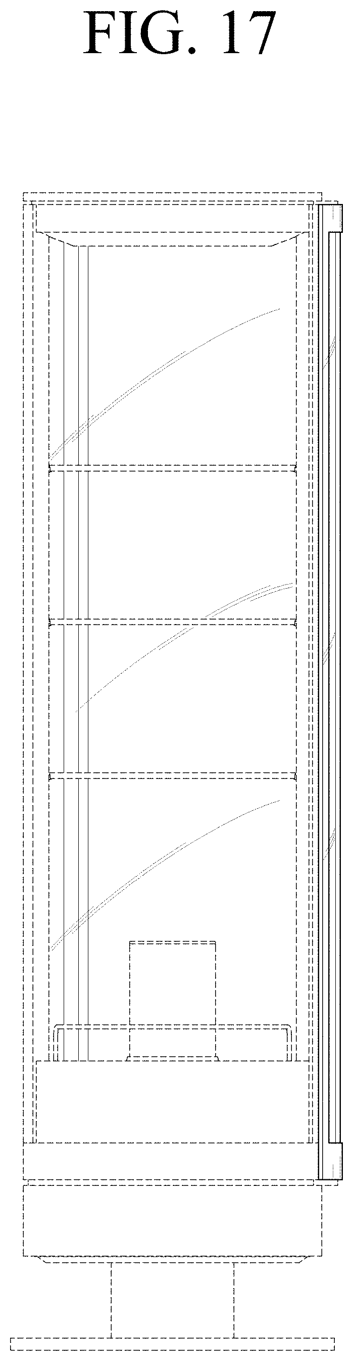 Patent USD1000481 Figure 17 – Refrigerator