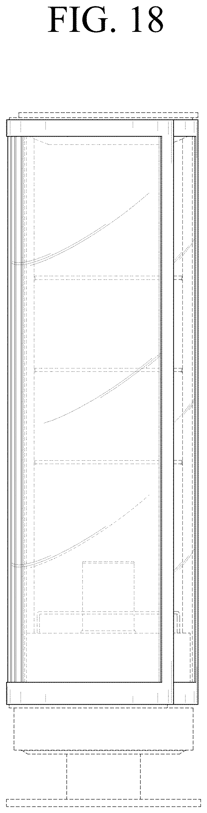 Patent USD1000481 Figure 18 – Refrigerator