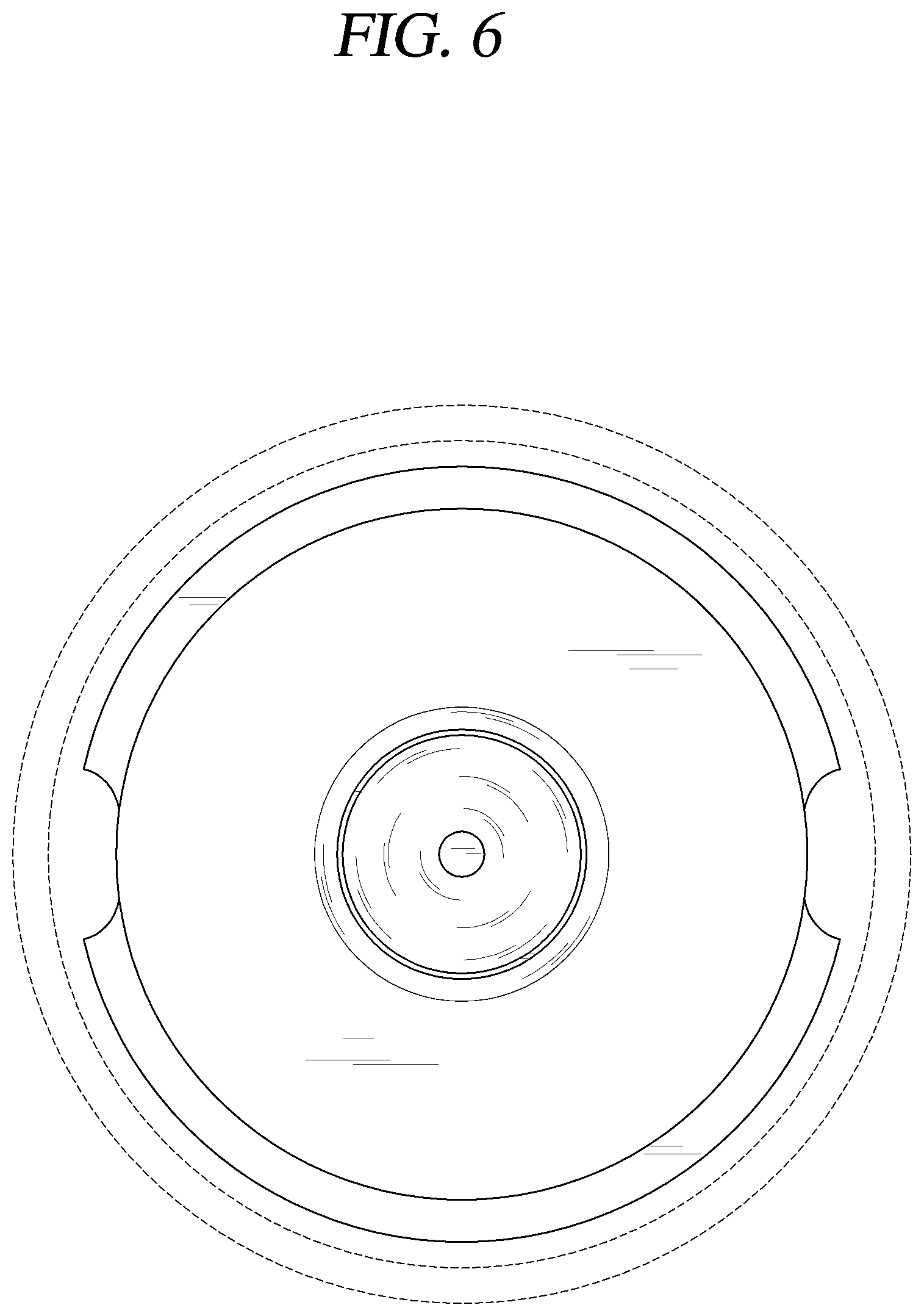 Patent USD1000483 Figure 6 – Refrigerator body