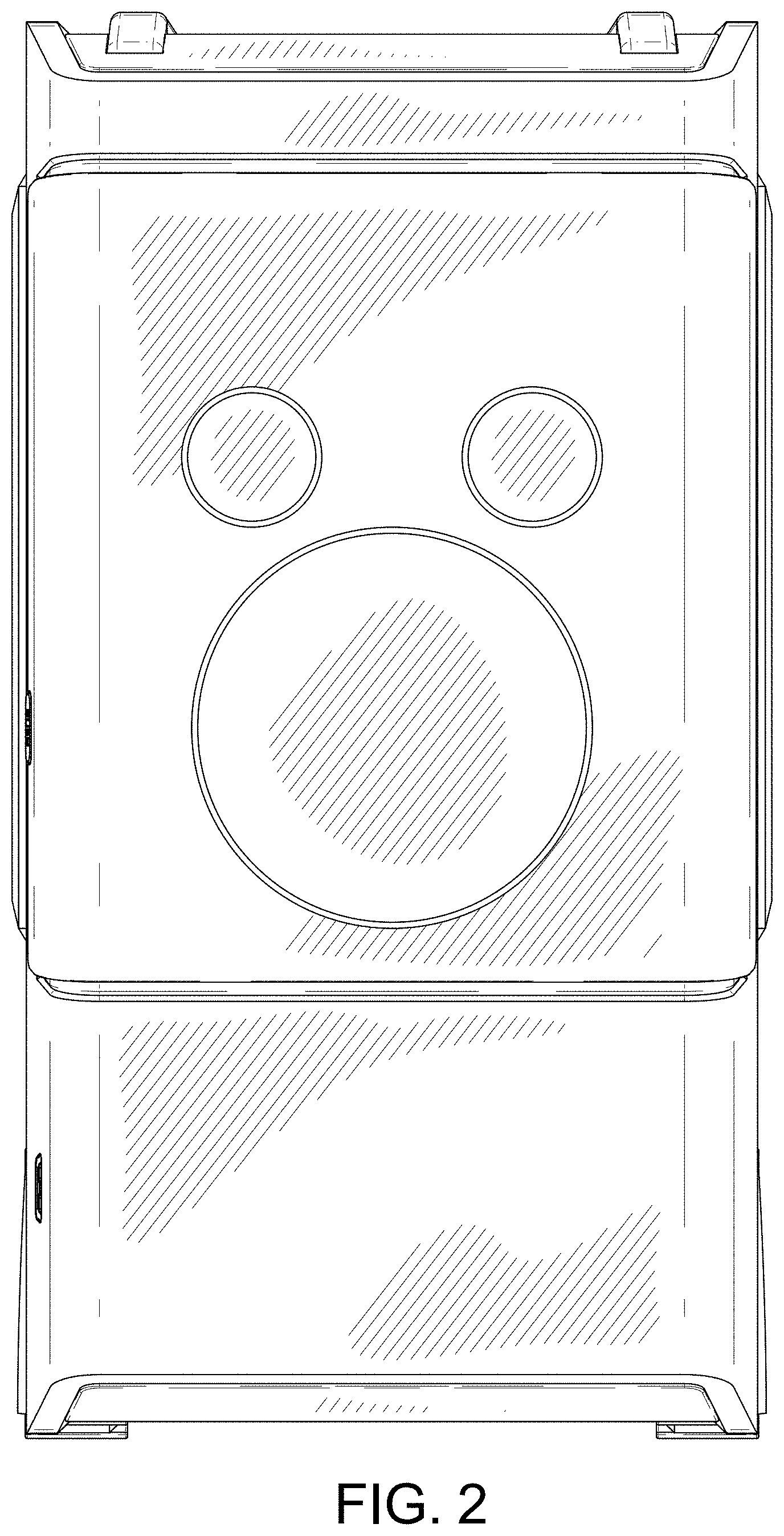 Patent USD1000484 Figure 2 – Car refrigerator