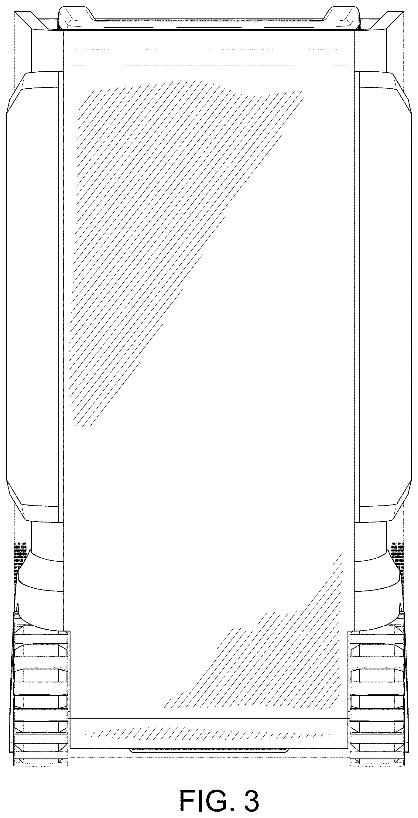 Patent USD1000484 Figure 3 – Car refrigerator