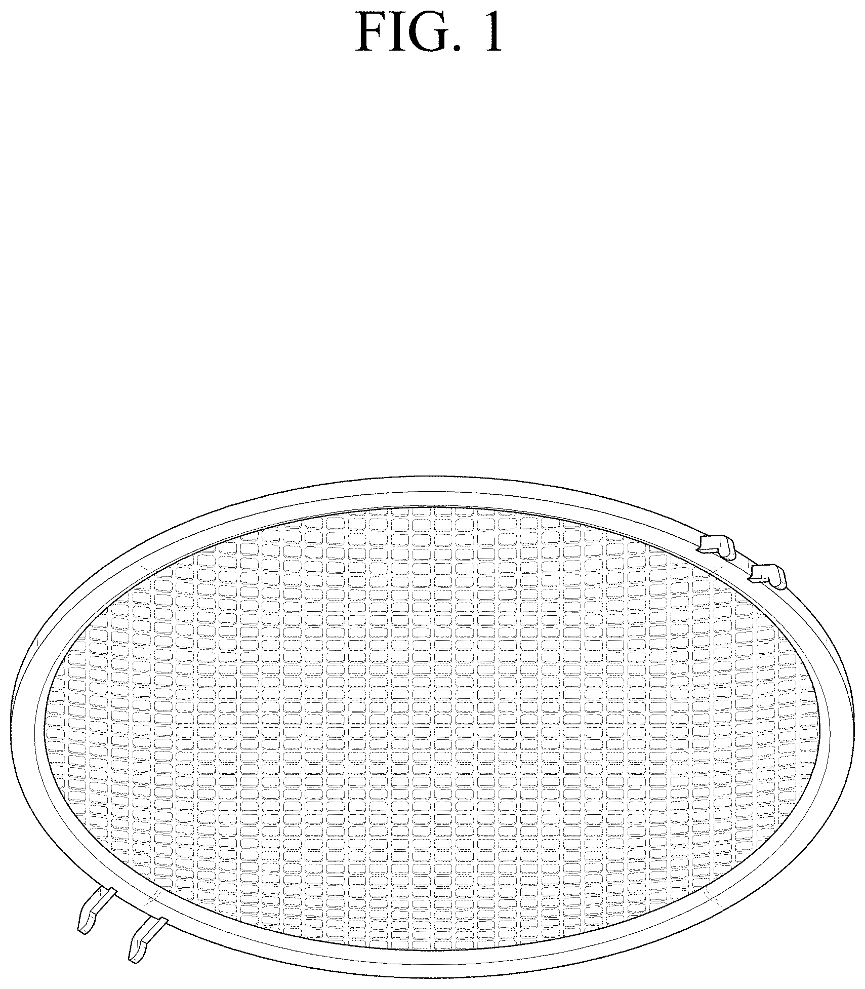 Patent USD1000485 Figure 1 – Shelf for refrigerator